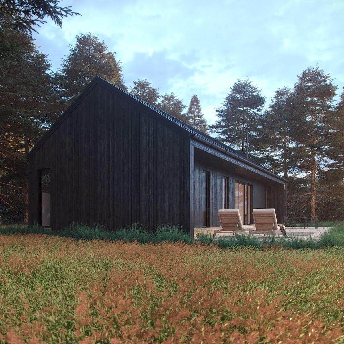 Interior and Exterior Tips to Design a Black Farmhouse - Den