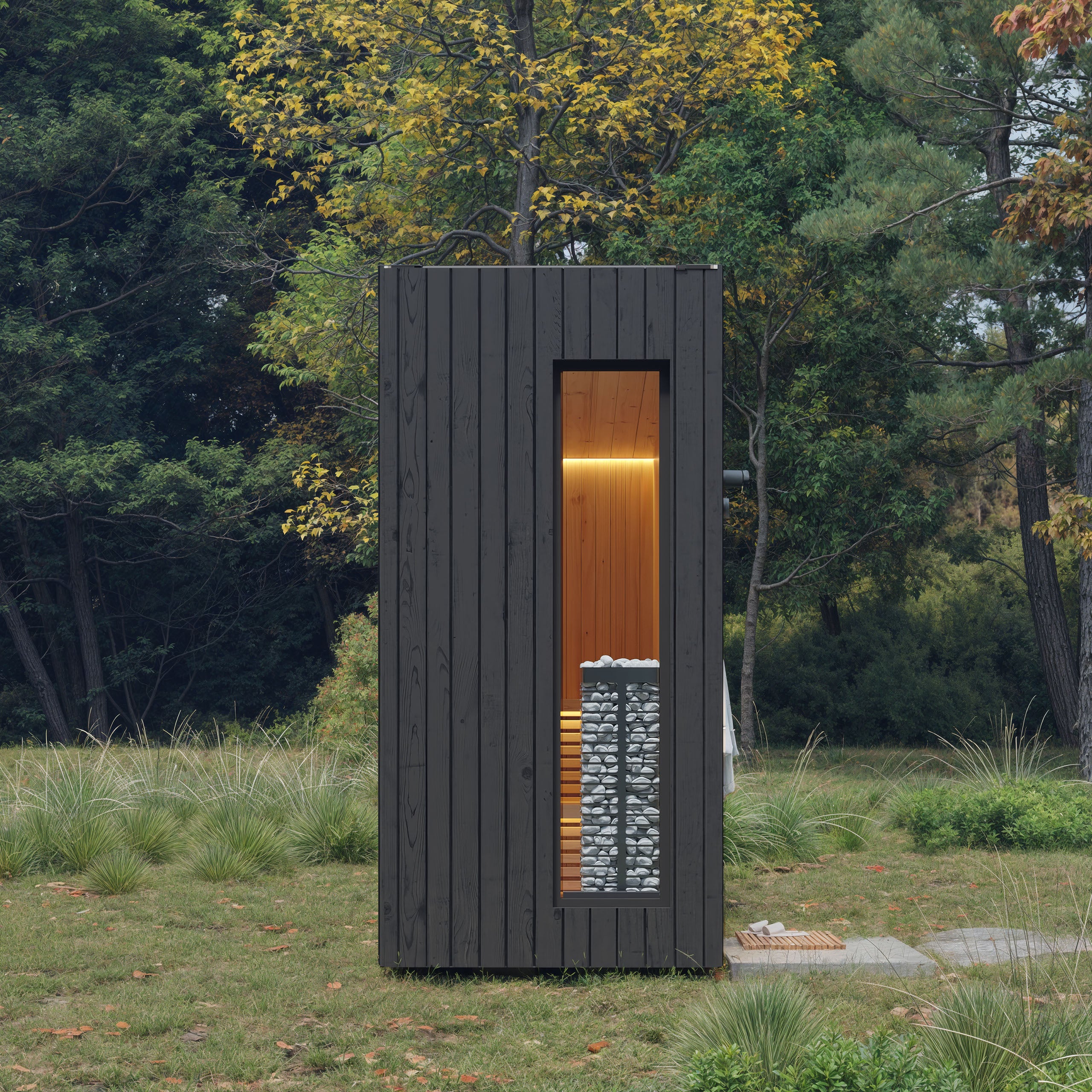 Small Modern Sauna