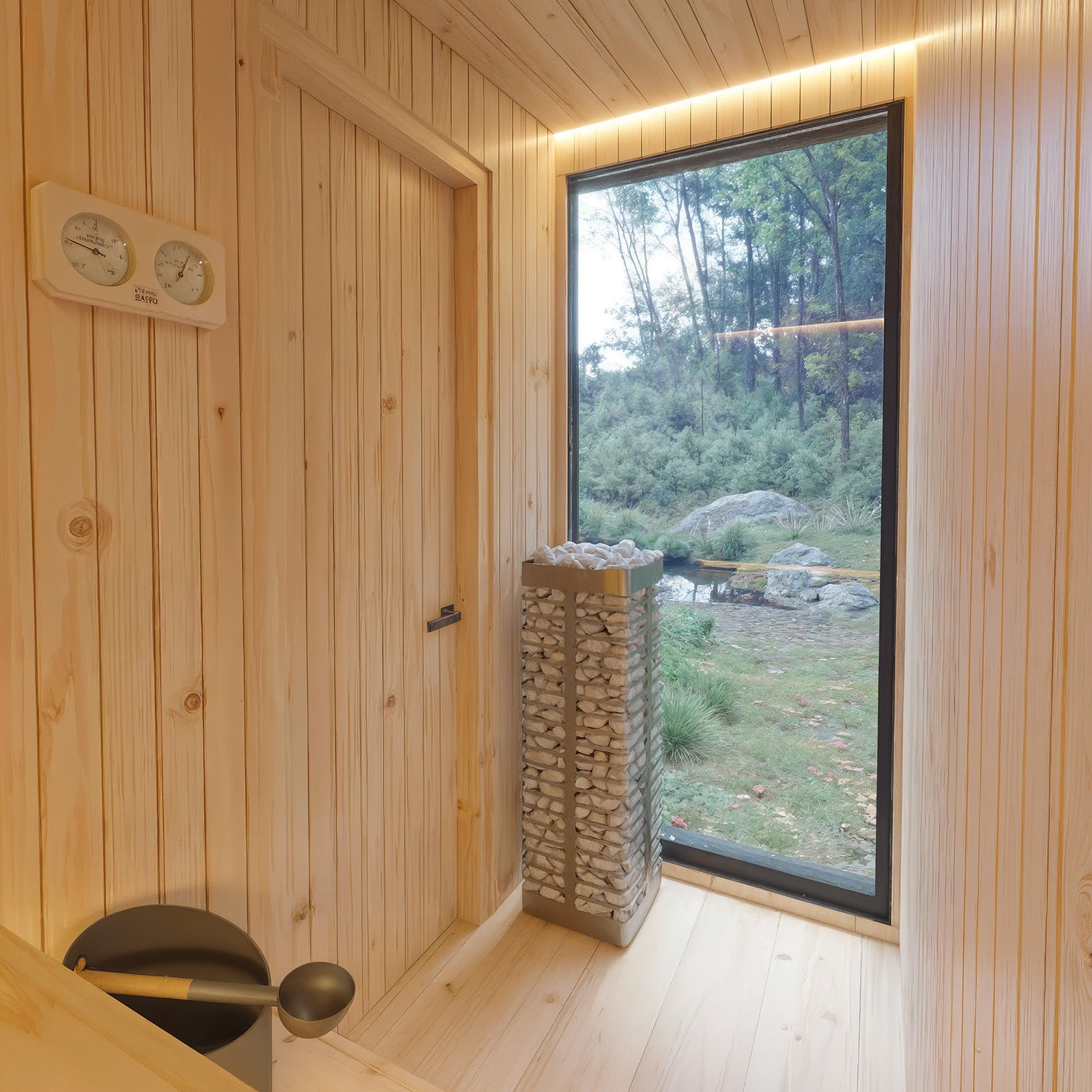 Small Rustic Sauna