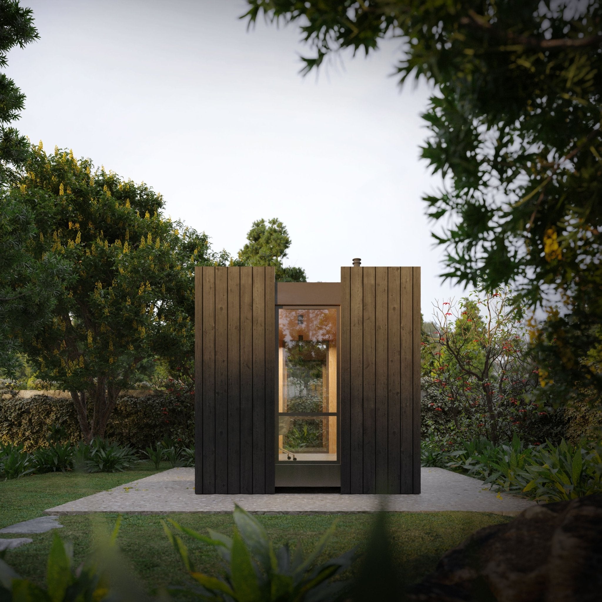 The DEN Pod Mini - Download Modern Backyard Office Plans - DEN – Den