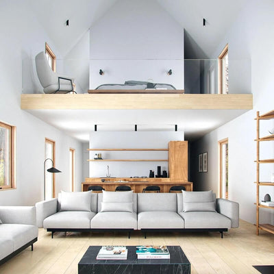 Small Houses With Vaulted Ceilings: Small Footprint Meets Big Drama
