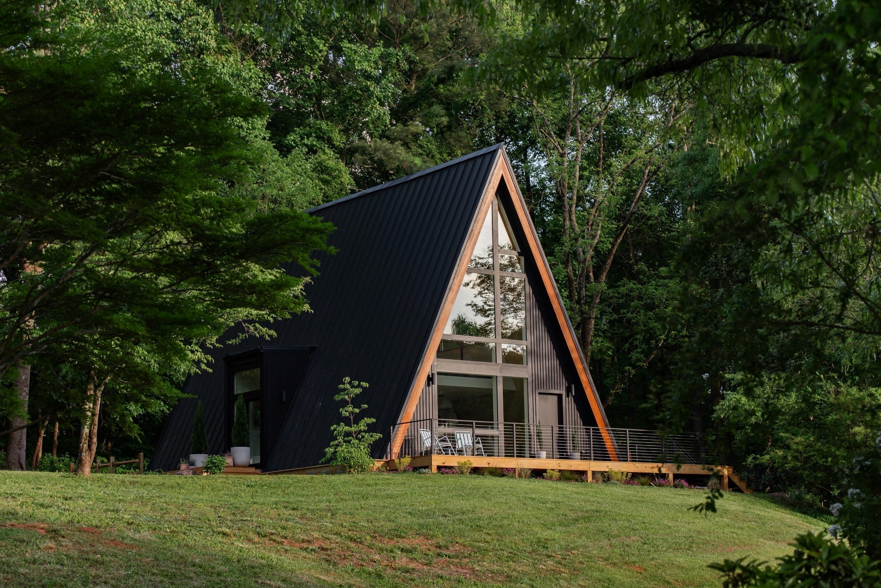 From Studs to Stunning: How the Atlas A-Frame Became One of the Most Beautiful Airbnbs in the U.S.