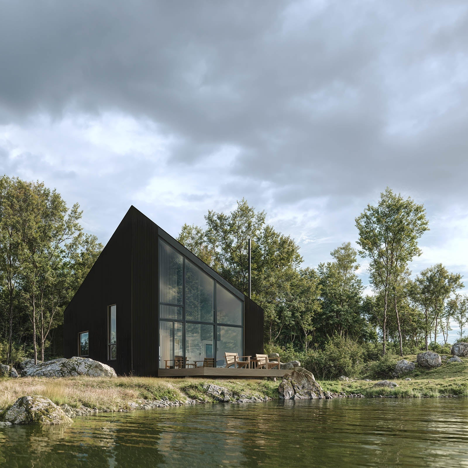 A Modern Cabin Designed to Stand Out: The Story Behind the Outpost by DEN
