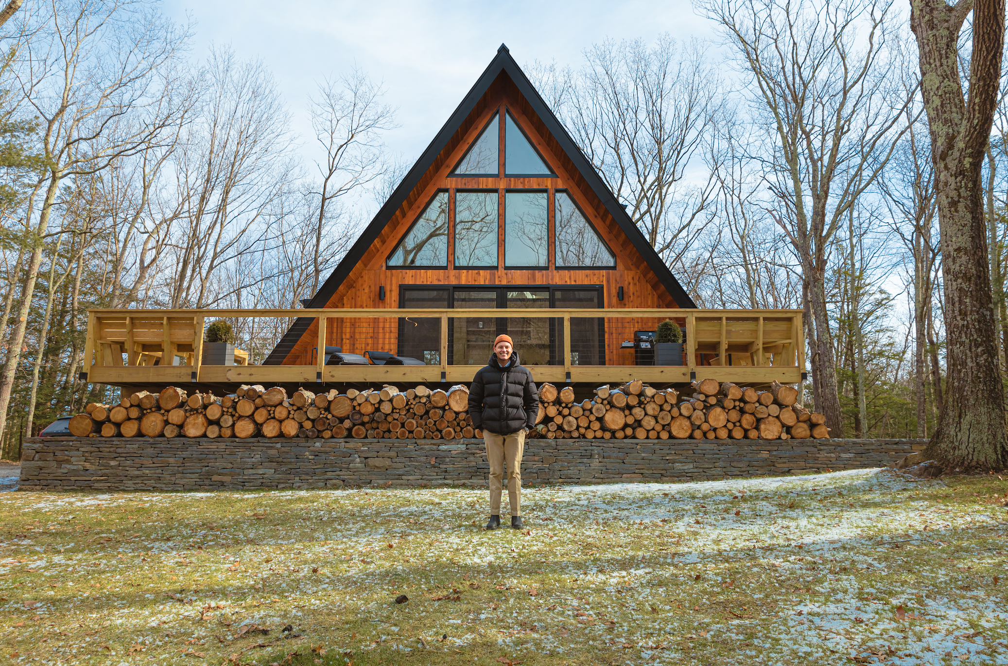 A-frame House in Saugerties, NY