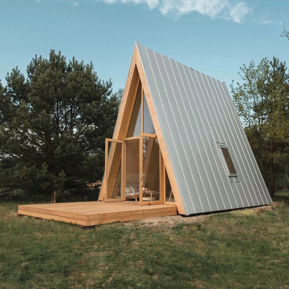 A-frame Bunk Plus in Kampinos National Park, Poland - Den