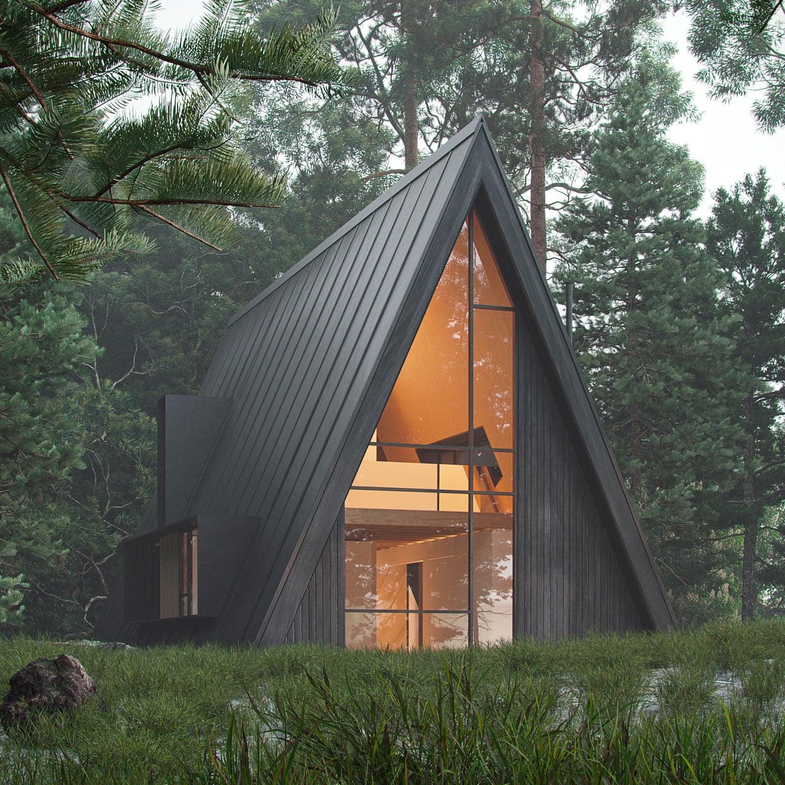 Answers to the Most Common Questions About A-frame Cabins - Den