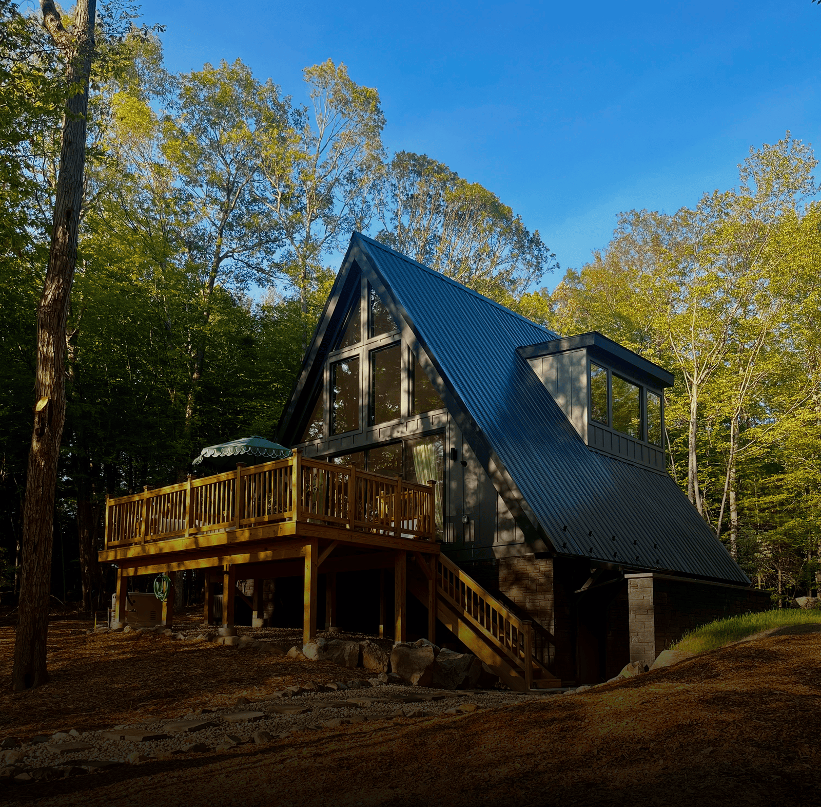 How Erica Built a Modern Cabin in Upstate NY Using DEN Floor Plans