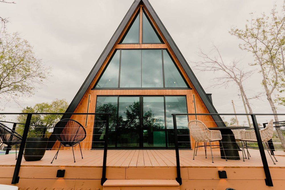 Pedernales A-Frame: Dakota's DEN in Central Texas - Den