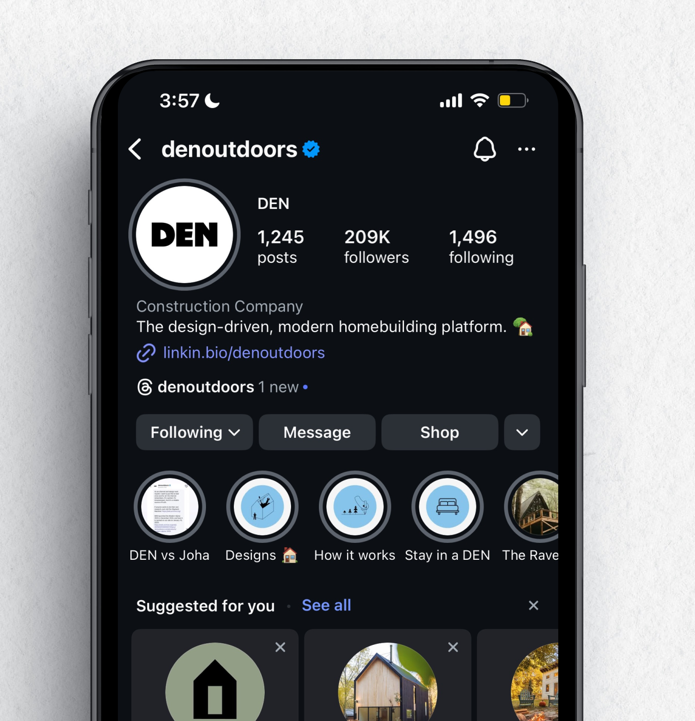 DEN's community of followers and owners