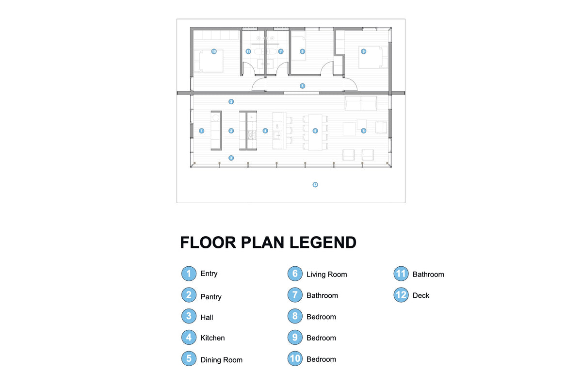 Linear House Medium Prefab – Den
