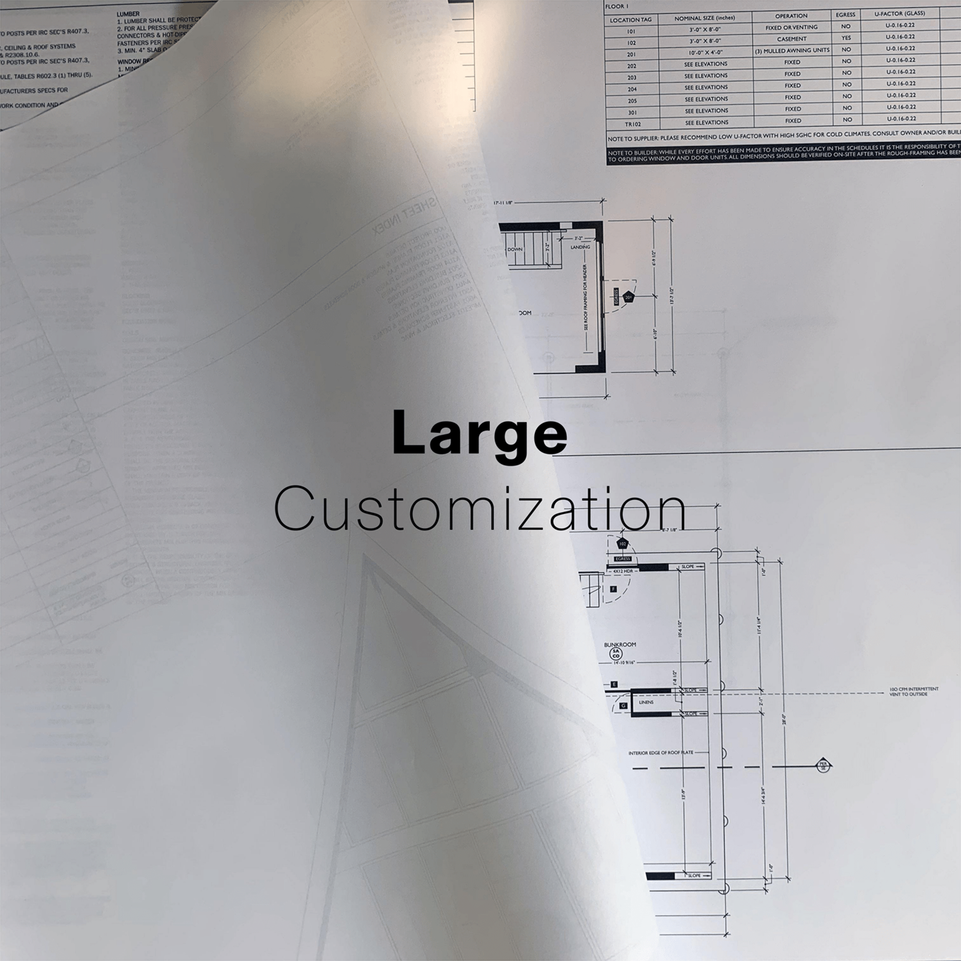 Large Customization