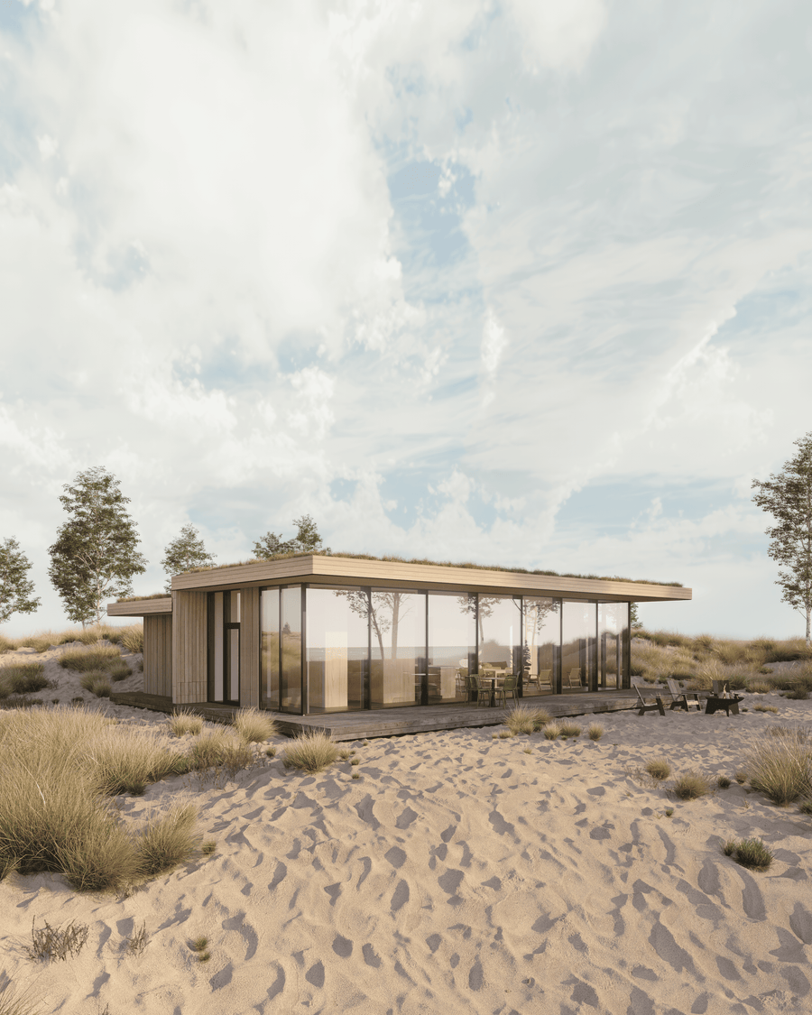 Linear House Family Prefab