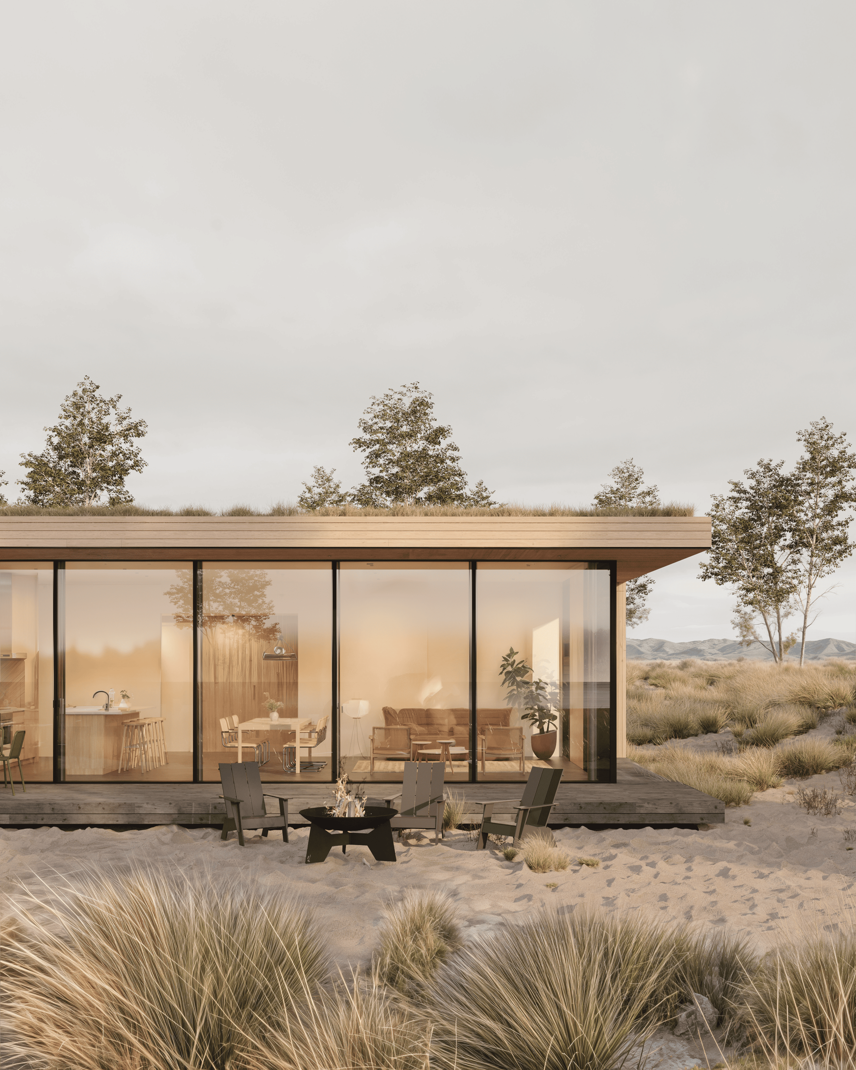 Linear House Medium Prefab Deposit