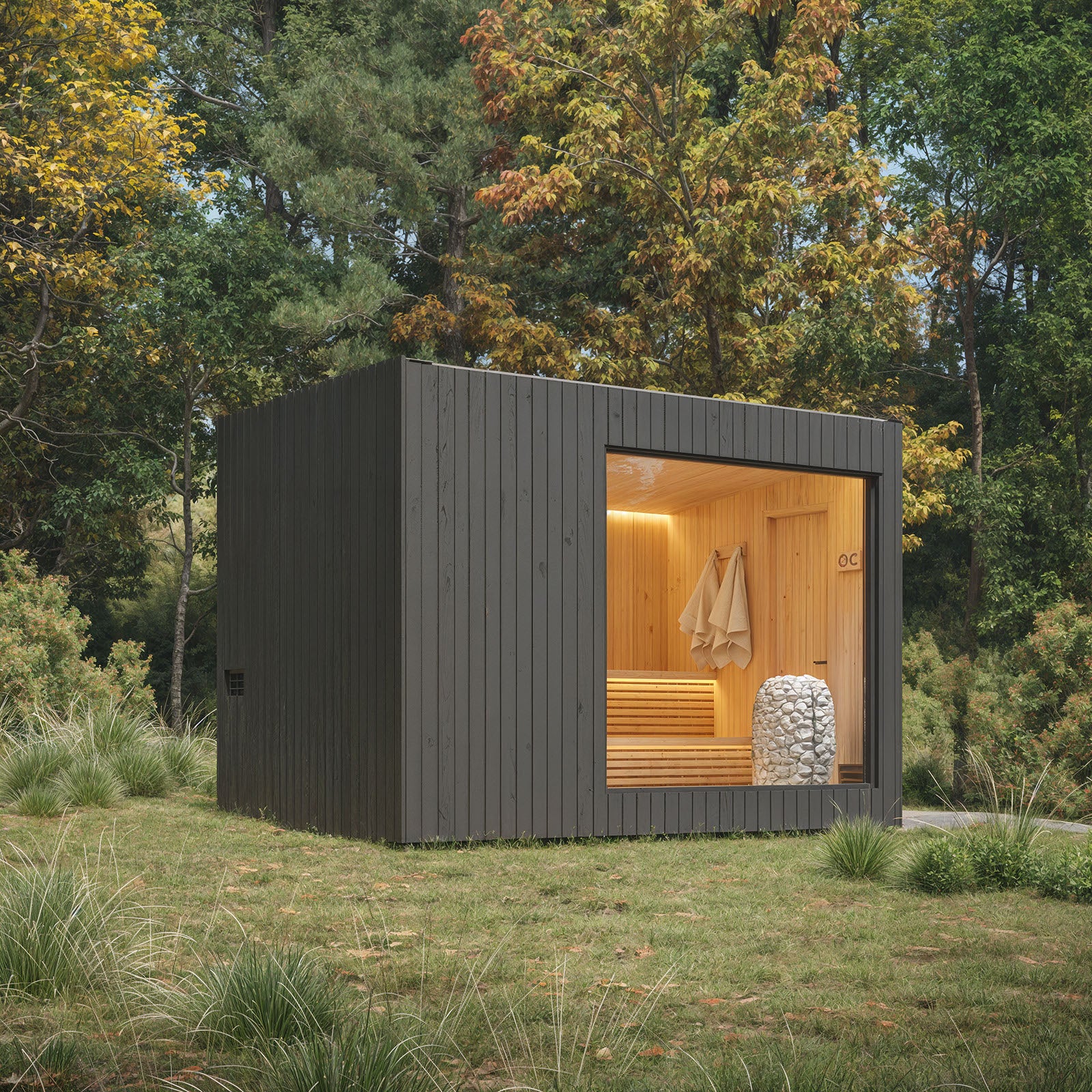 Large Modern Sauna