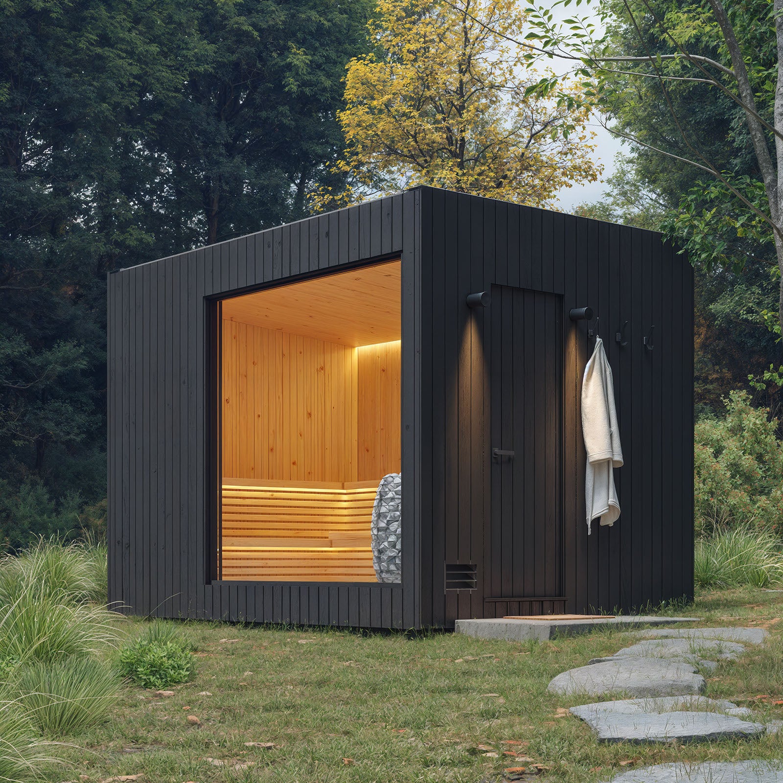 Large Modern Sauna