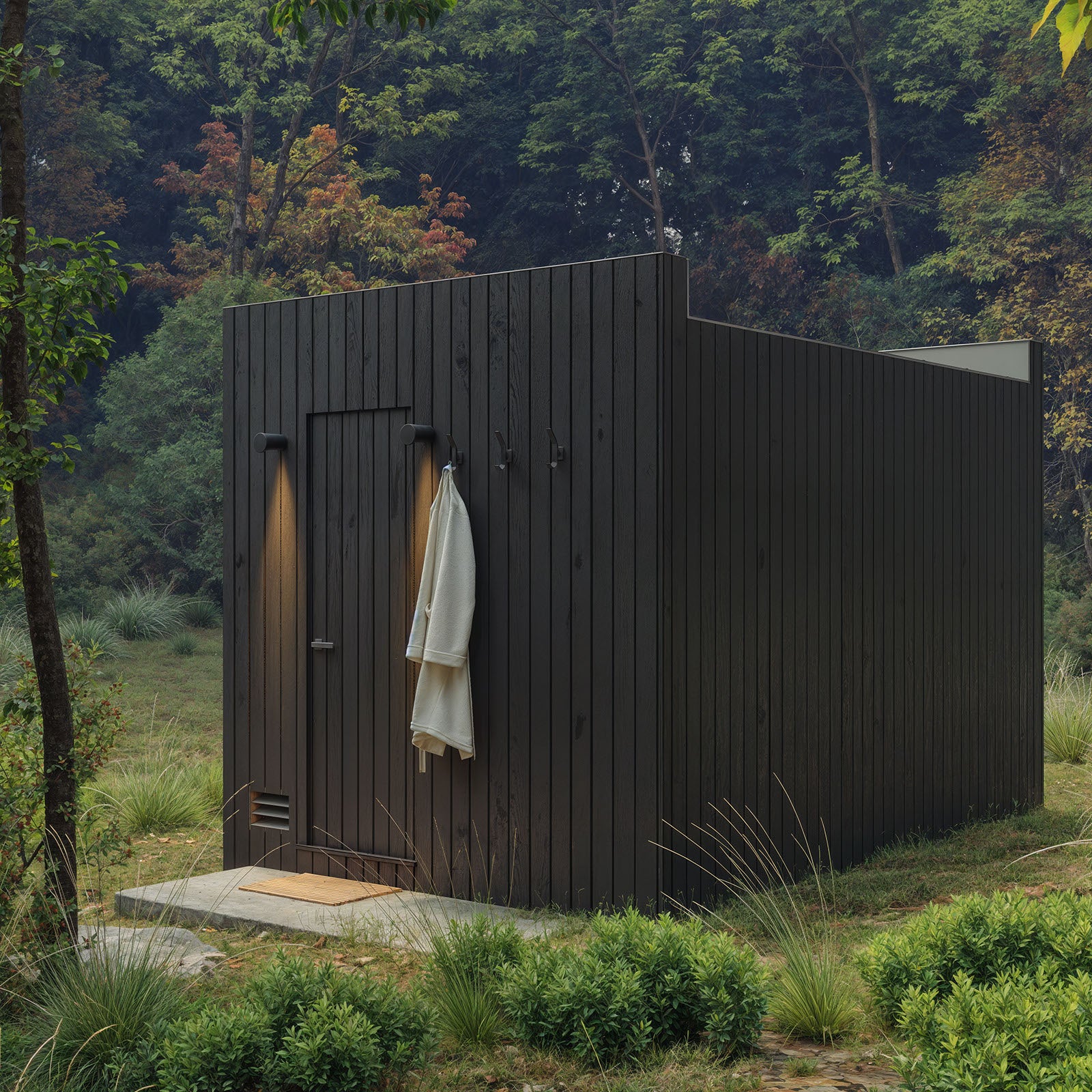 Large Modern Sauna