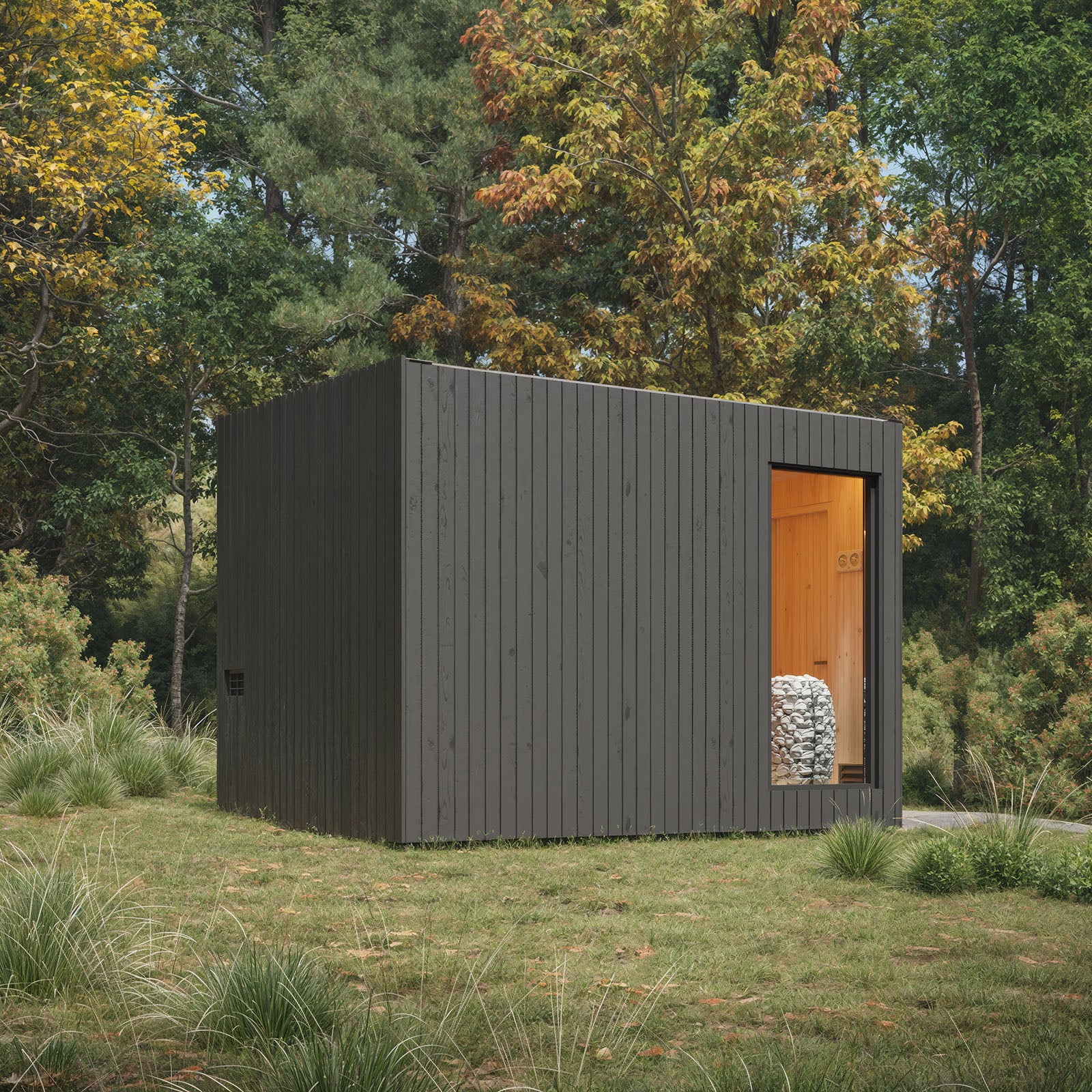 Large Modern Sauna