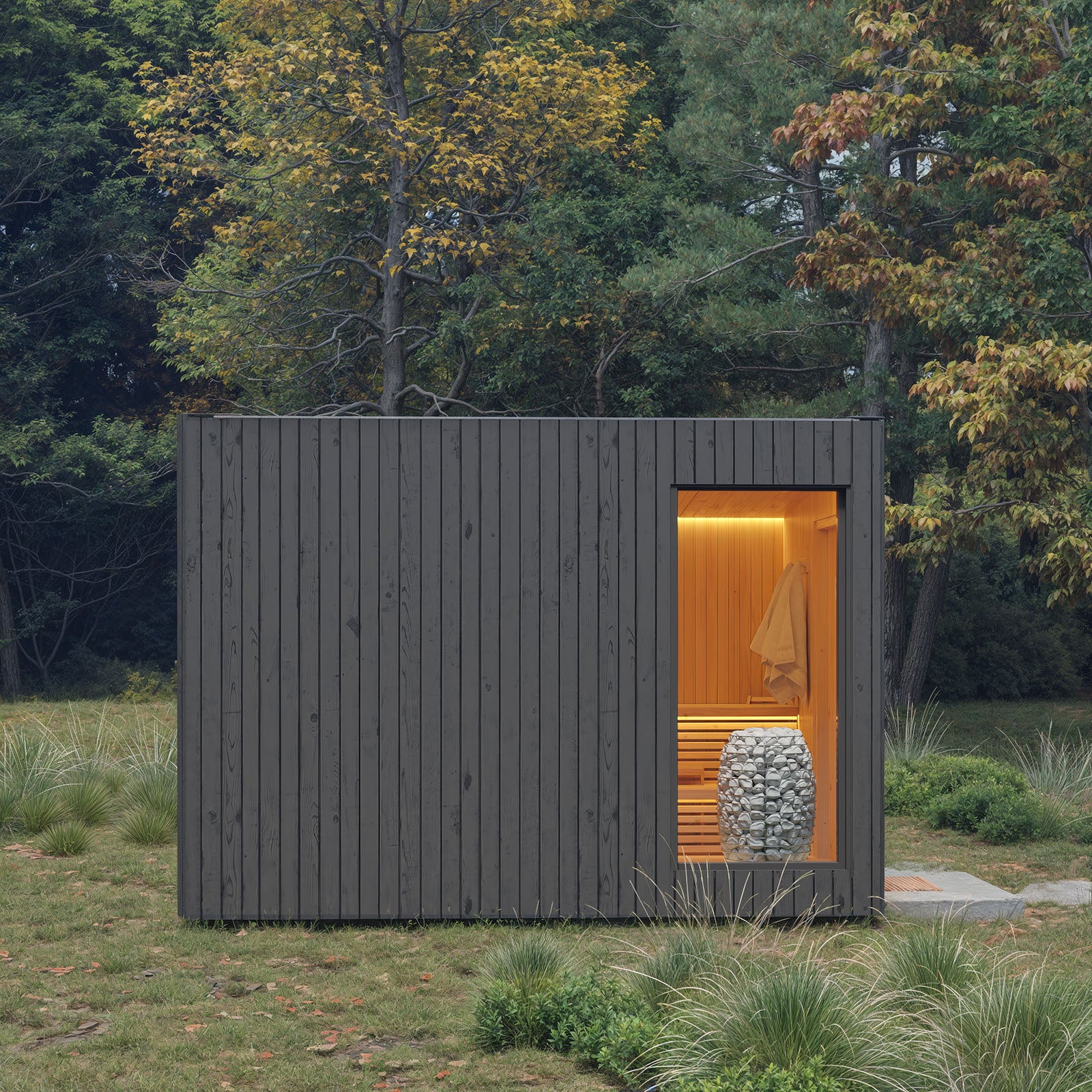 Large Modern Sauna