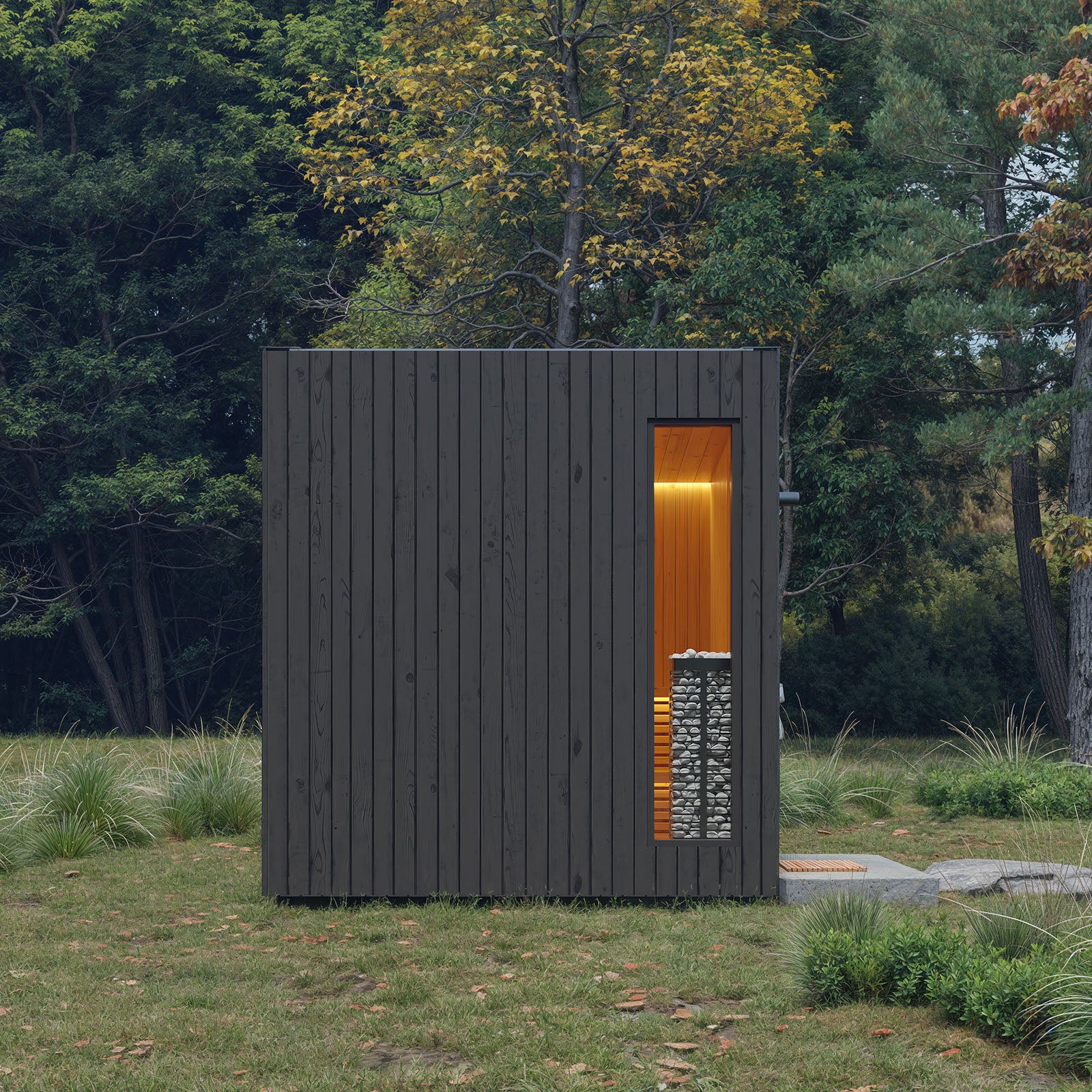 Medium Modern Sauna