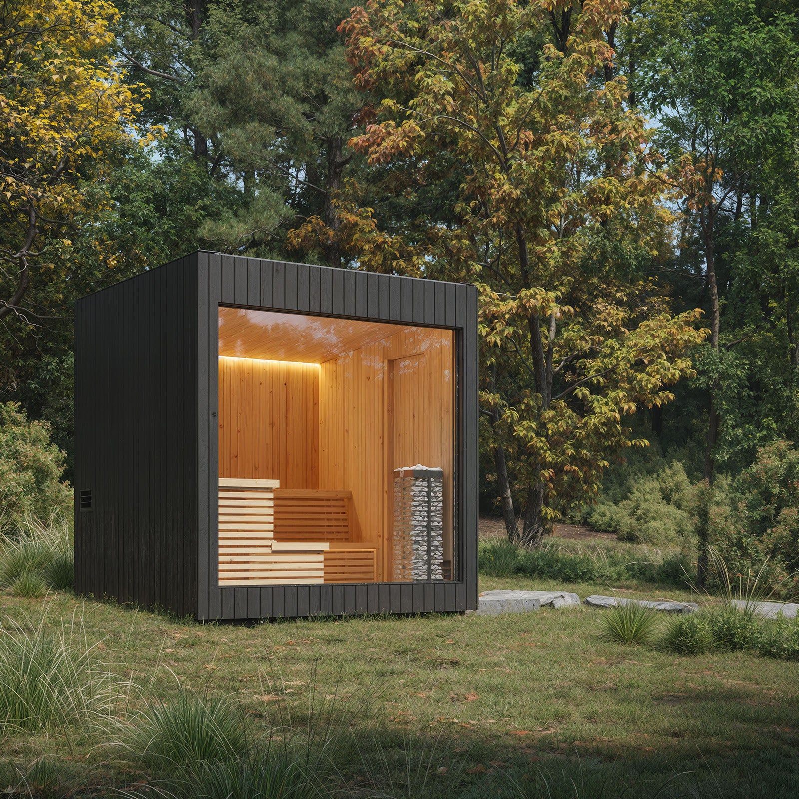Medium Modern Sauna