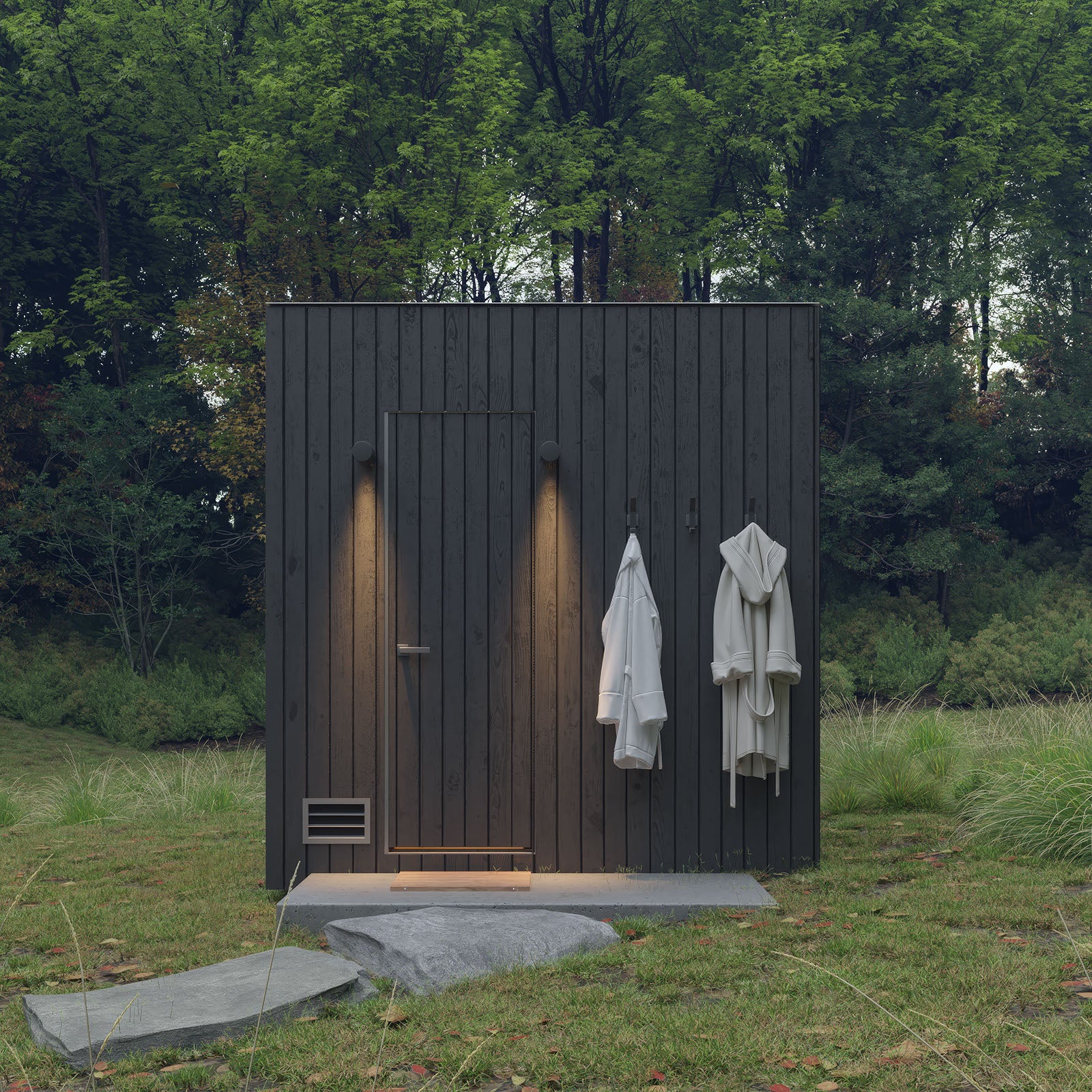 Medium Modern Sauna