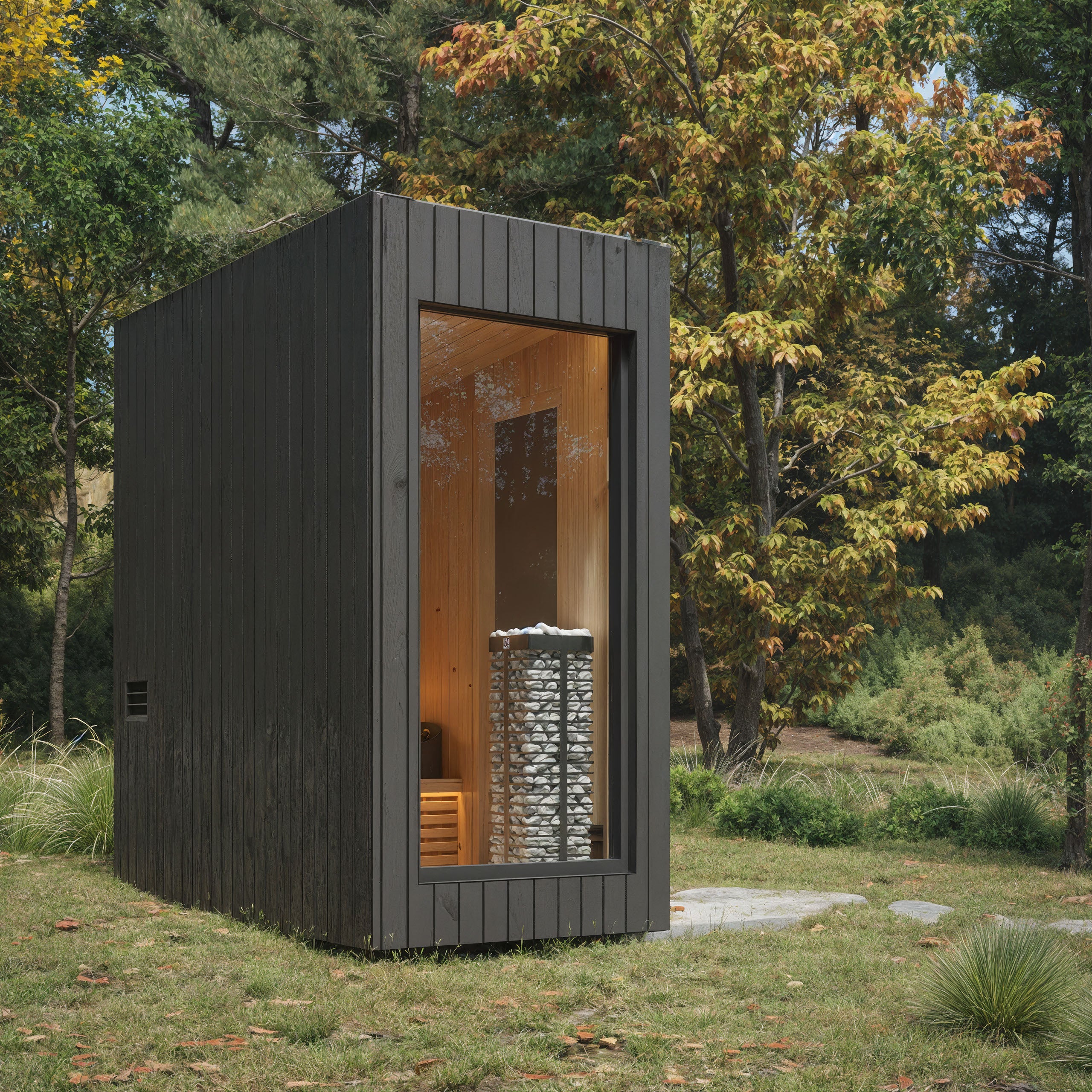 Small Modern Sauna