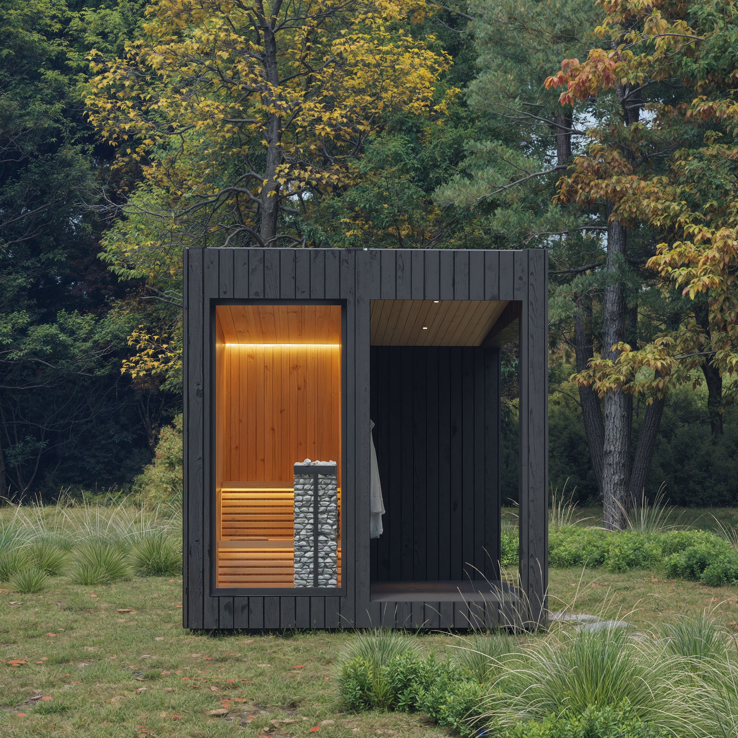 Small Modern Sauna