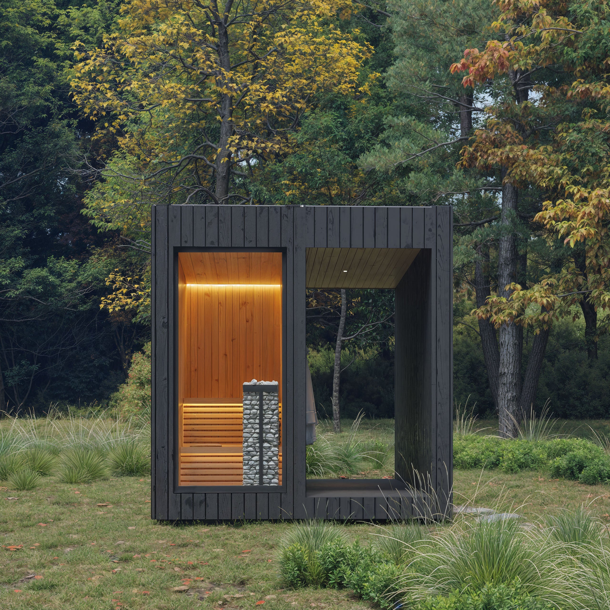 Small Modern Sauna
