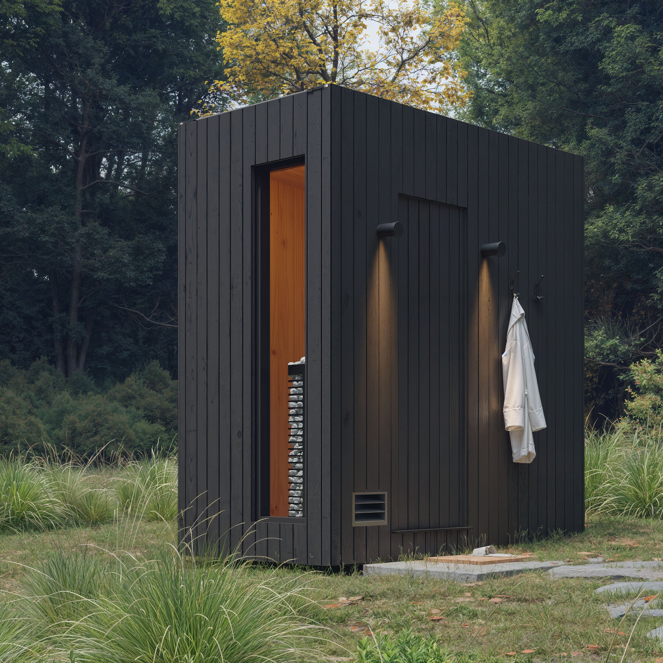 Small Modern Sauna