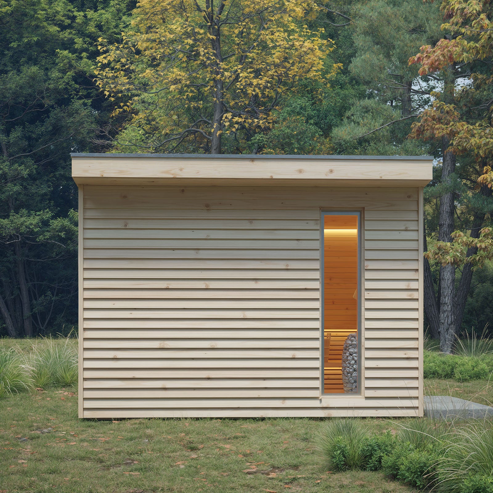 Large Rustic Sauna