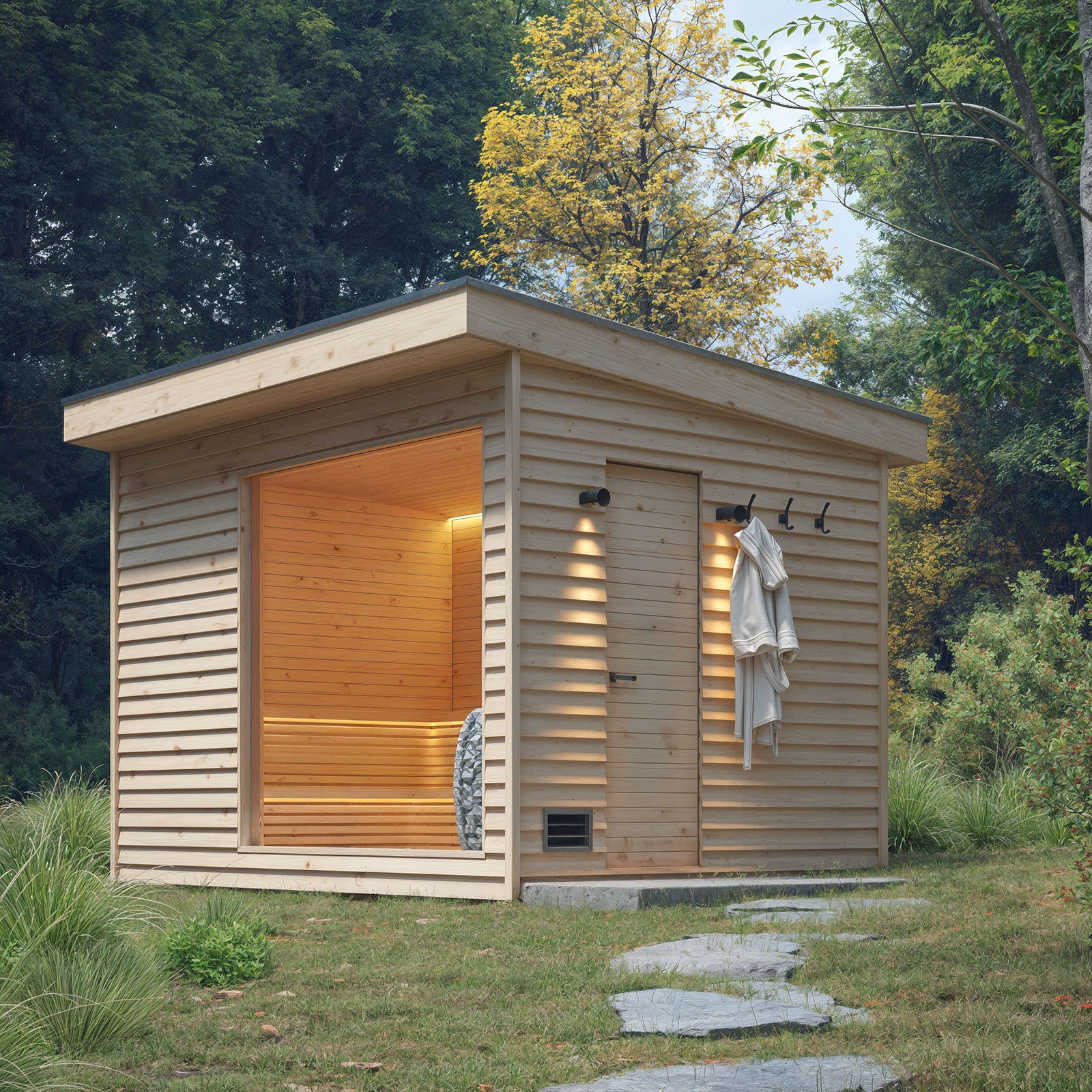 Large Rustic Sauna