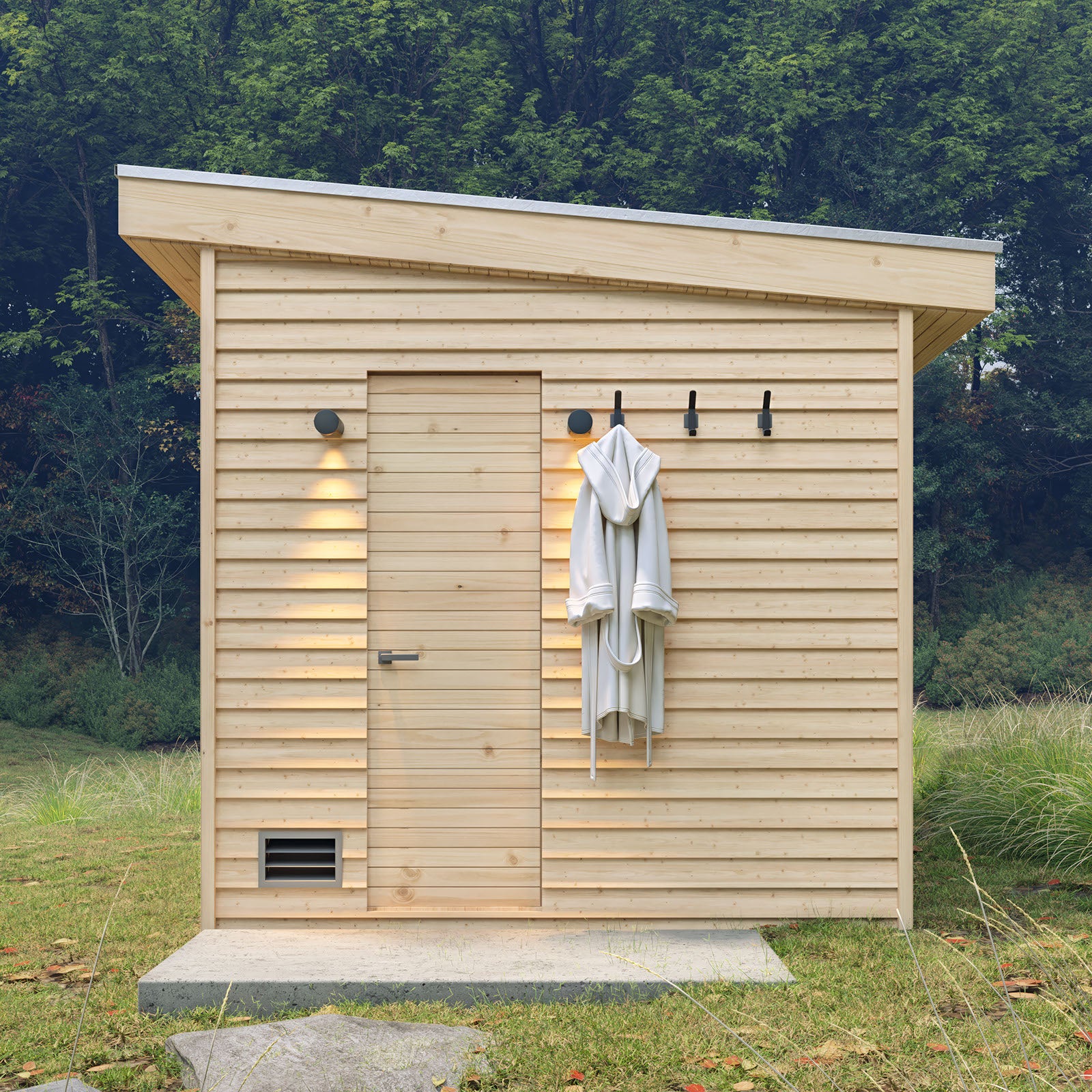 Large Rustic Sauna