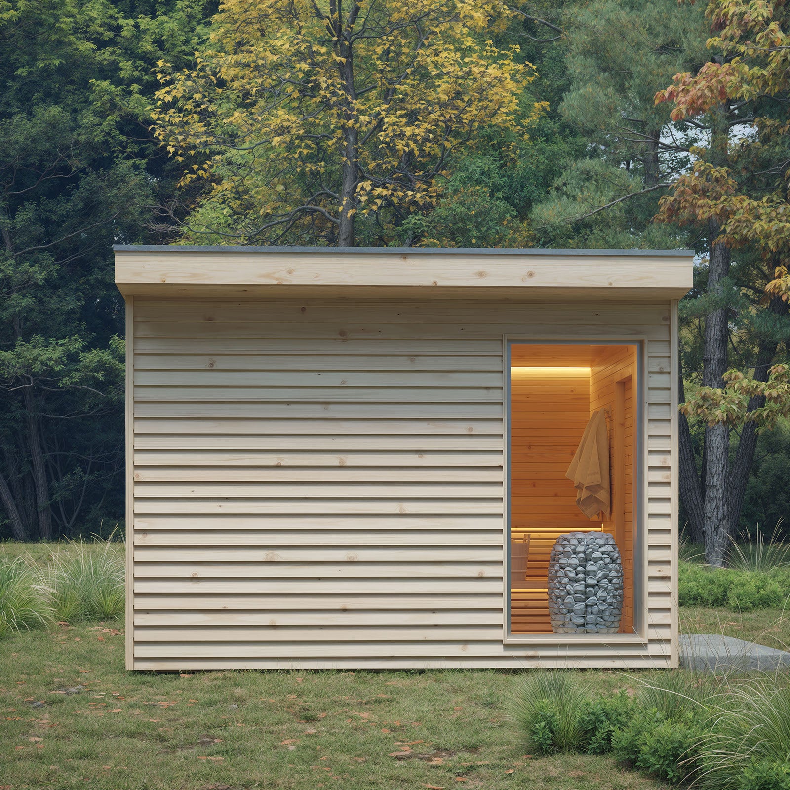 Large Rustic Sauna