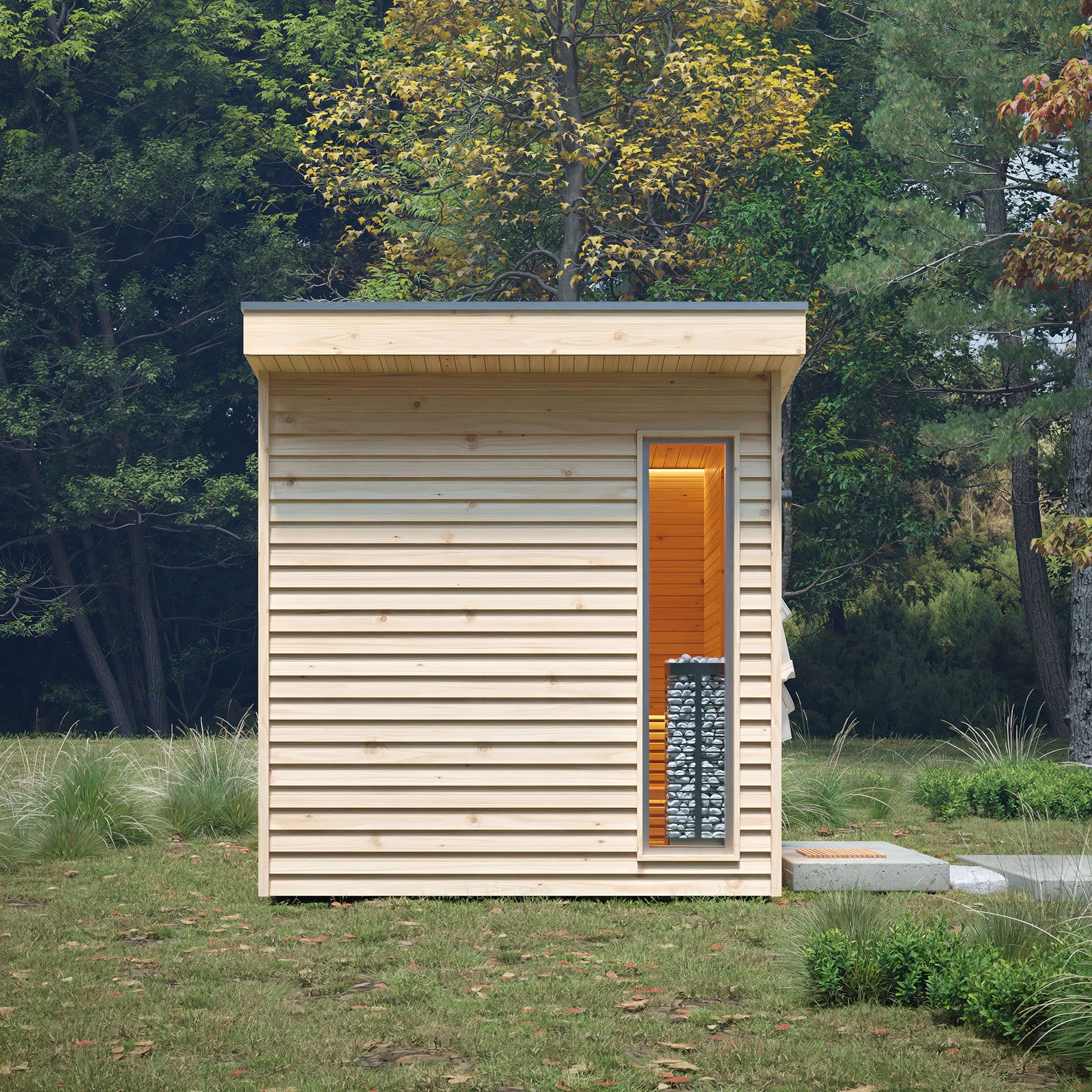 Medium Rustic Sauna