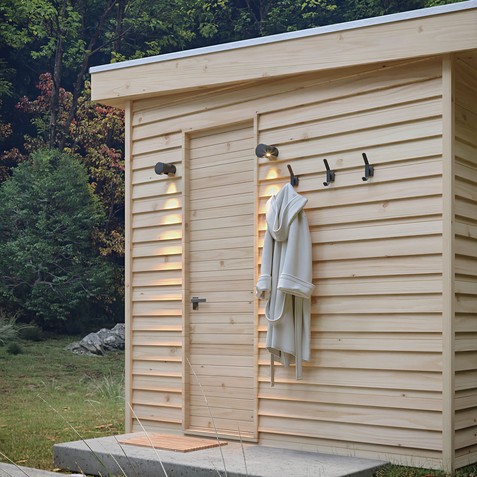 Medium Rustic Sauna