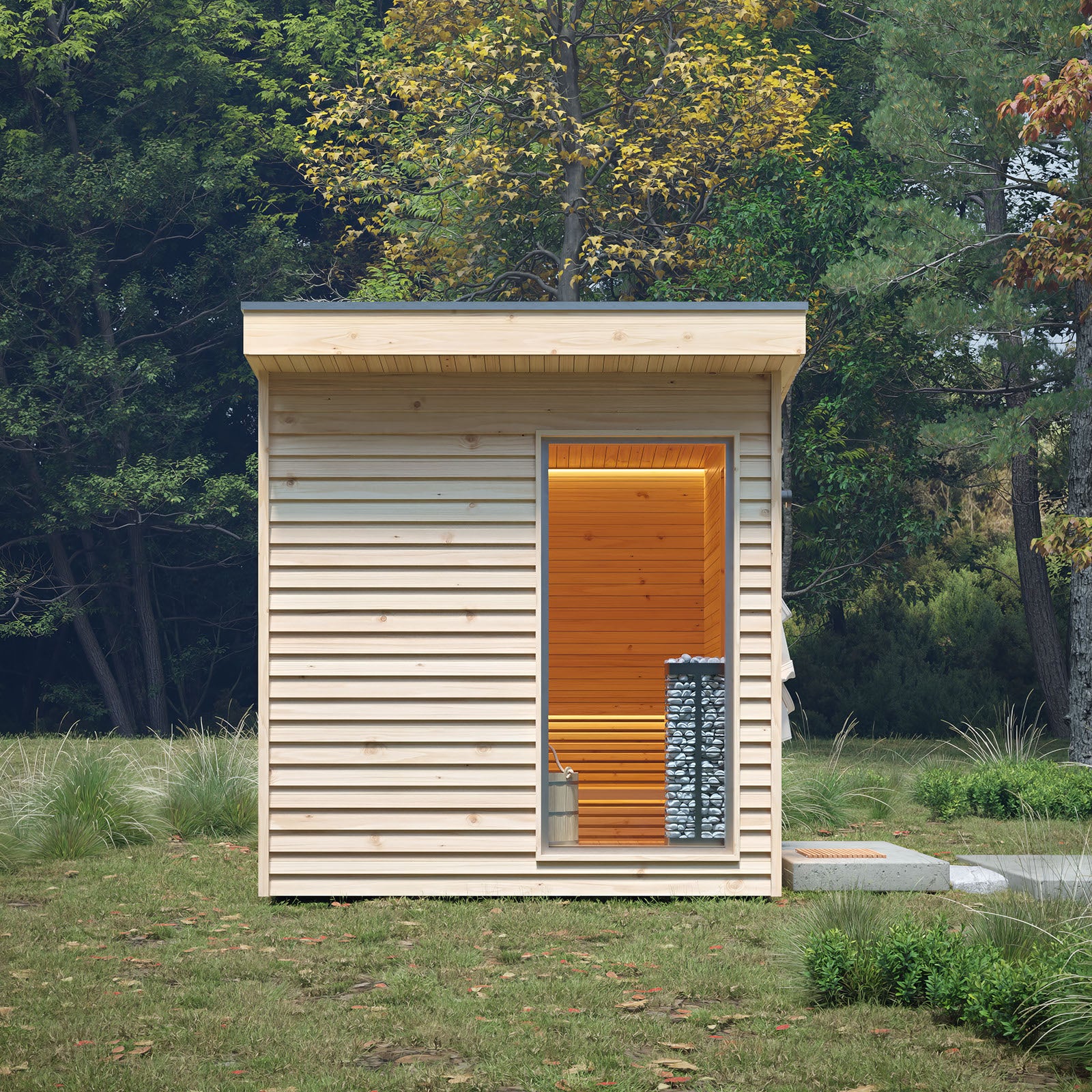 Medium Rustic Sauna