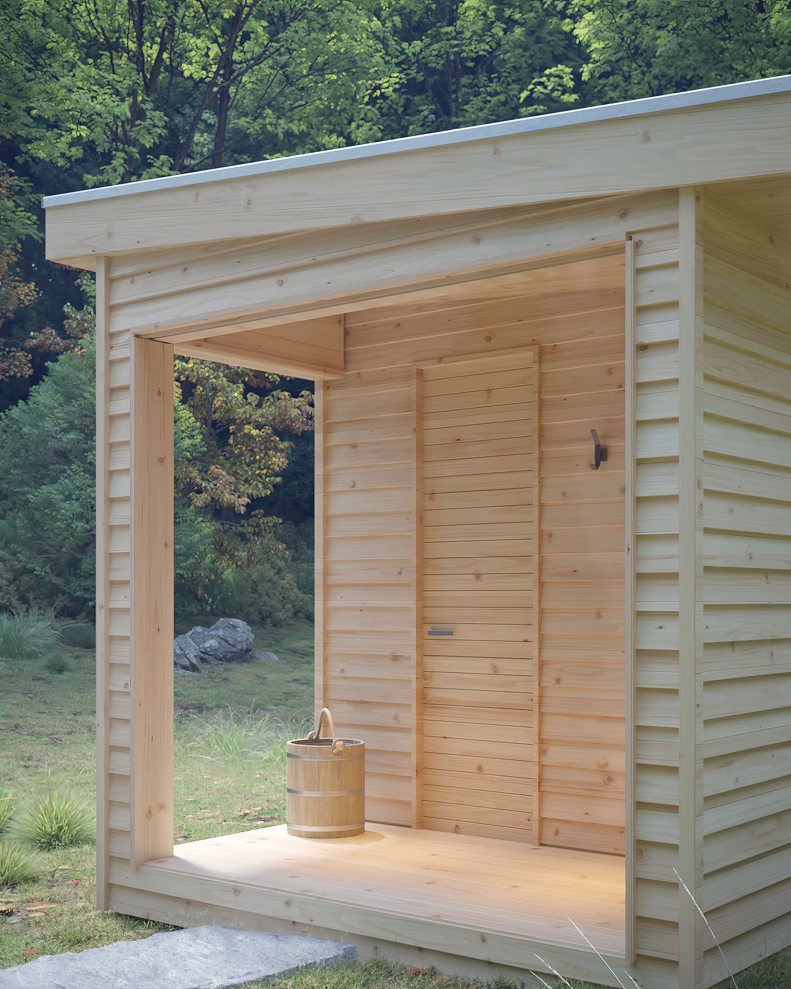 Medium Rustic Sauna