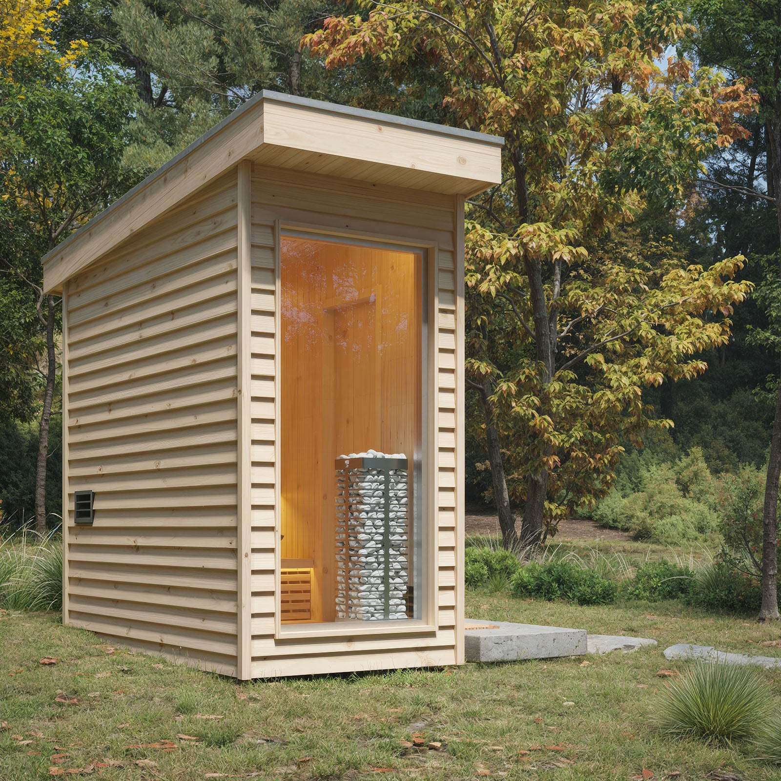 Small Rustic Sauna