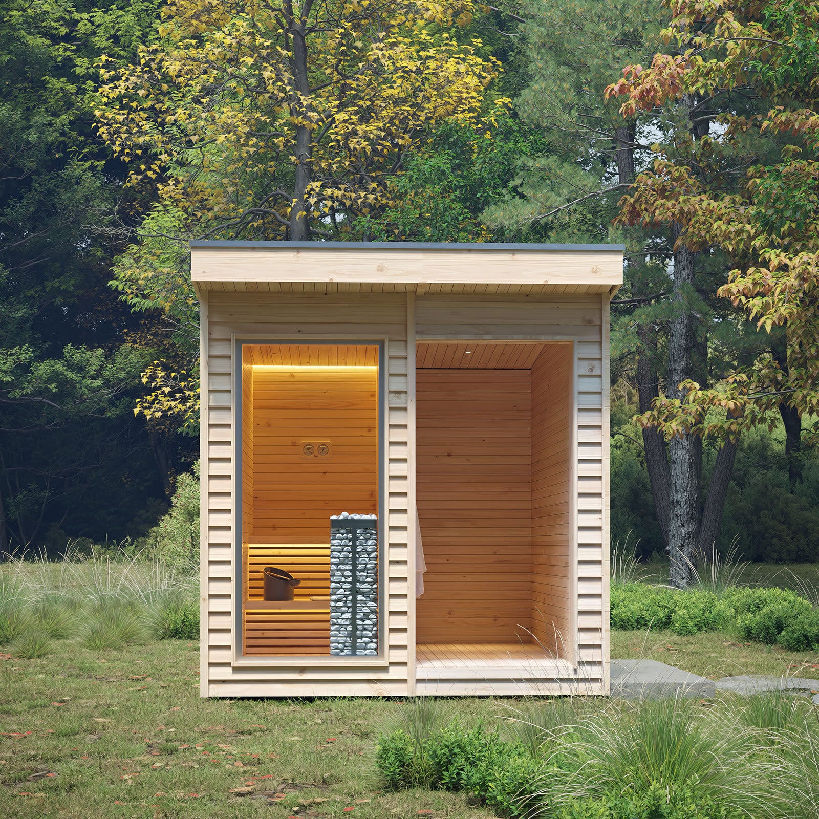 Small Rustic Sauna