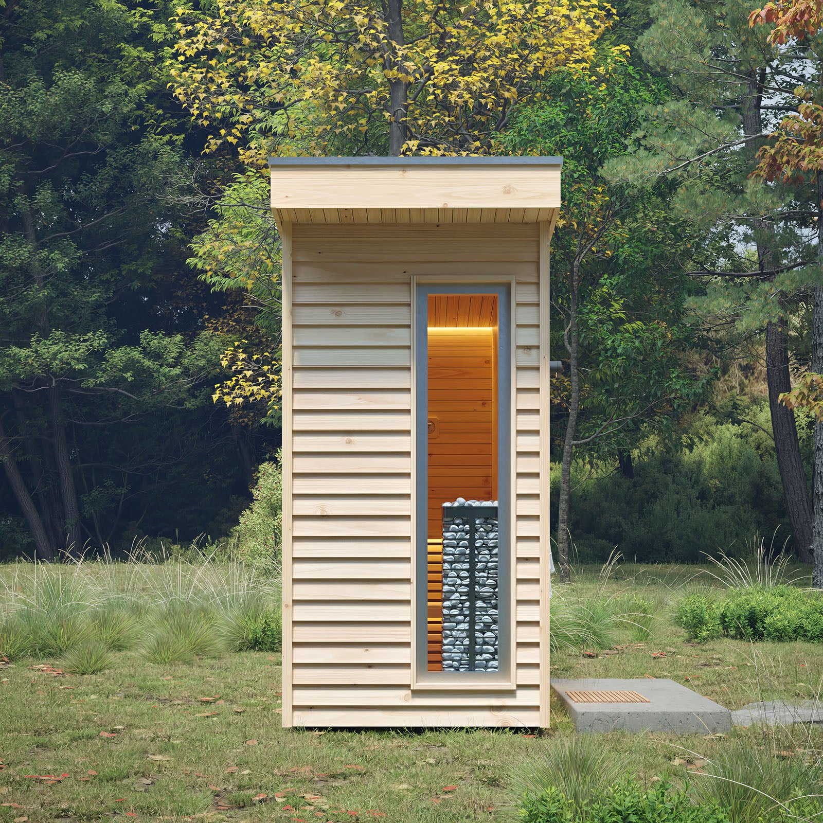 Small Rustic Sauna