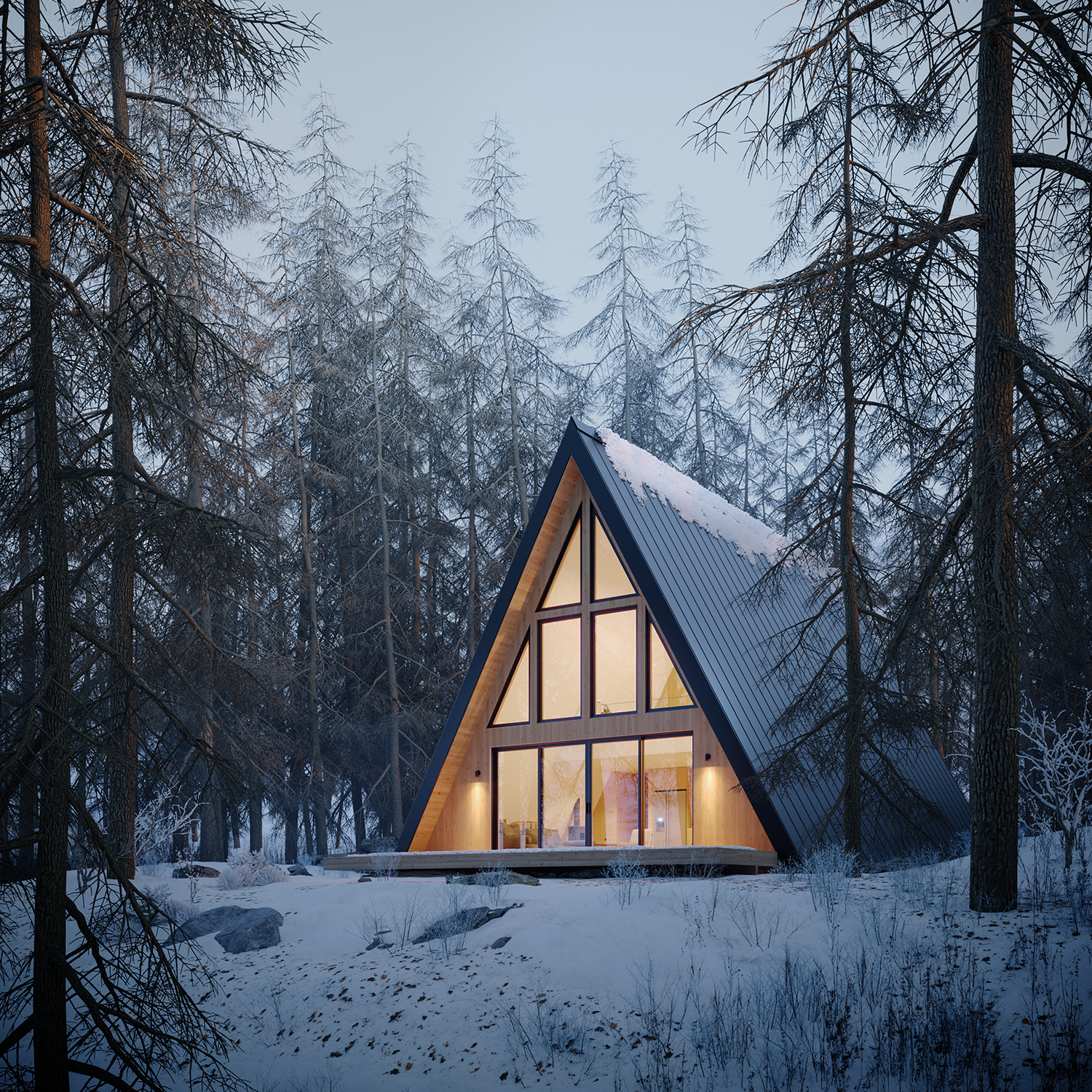 A-Frame House Plus