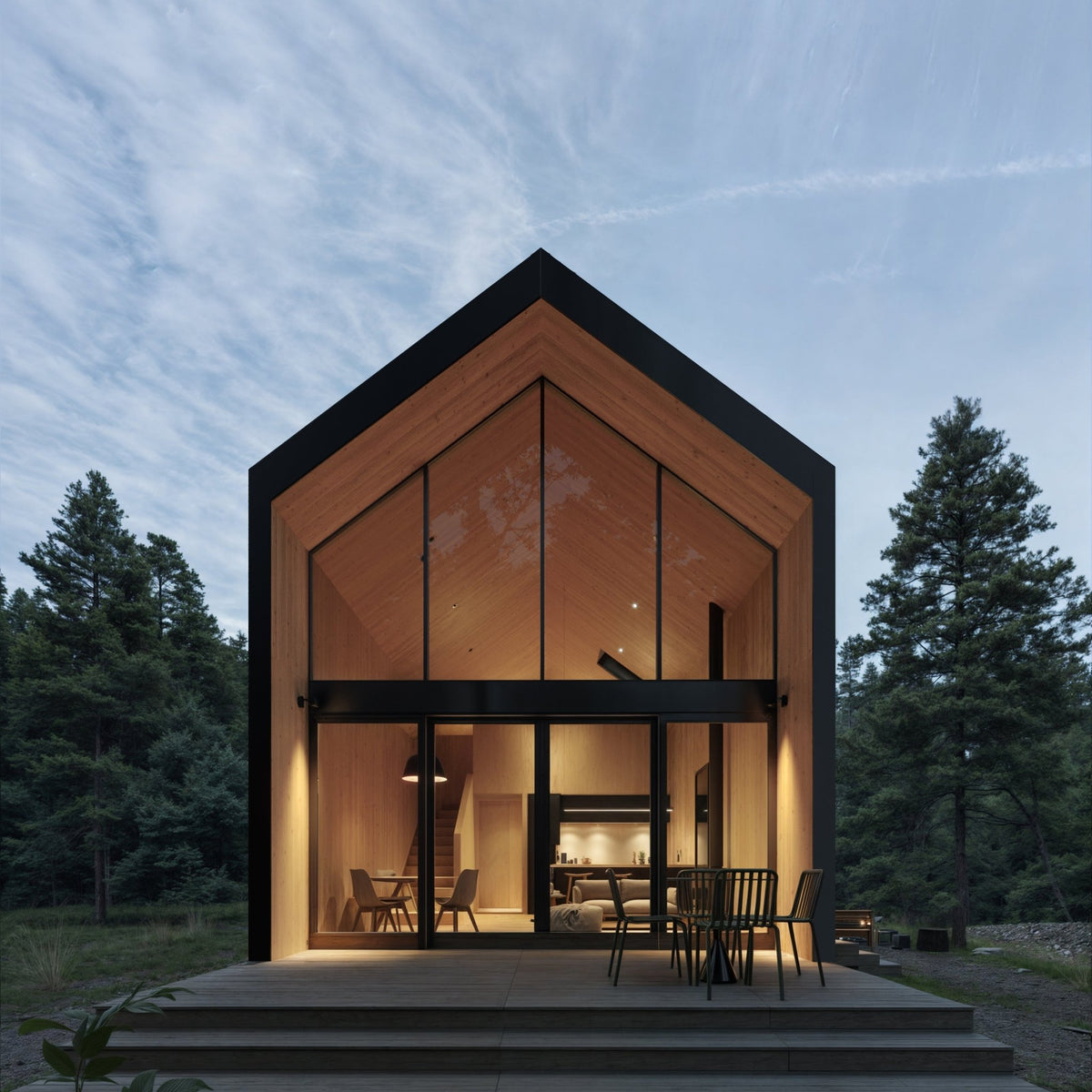 Prefab Cabin Modern Alpine 2025 – Den