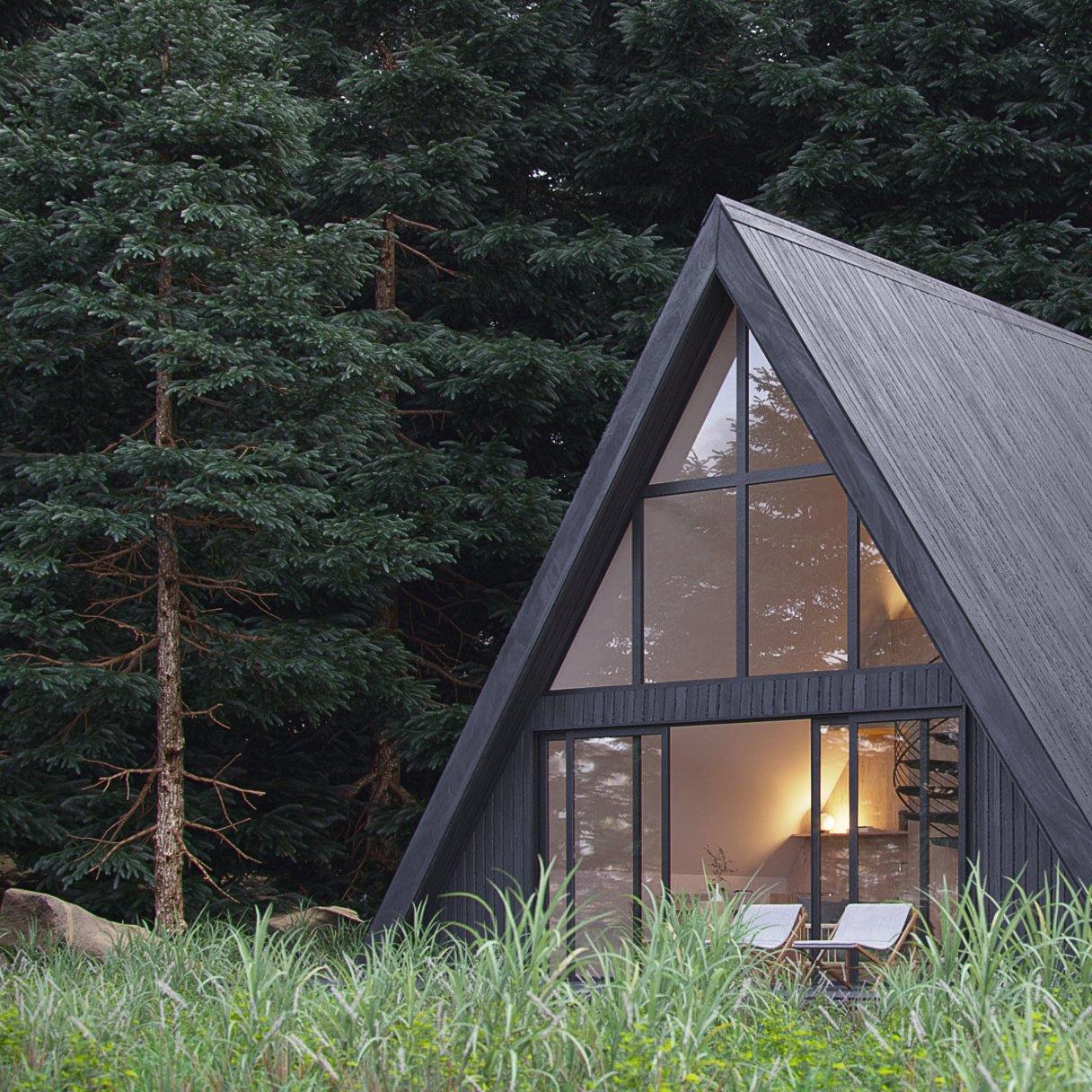 A-Frame Retreat - Den