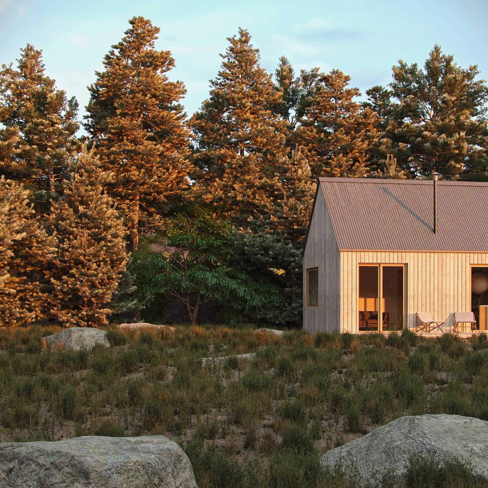 Modern Loft Barnhouse - Den