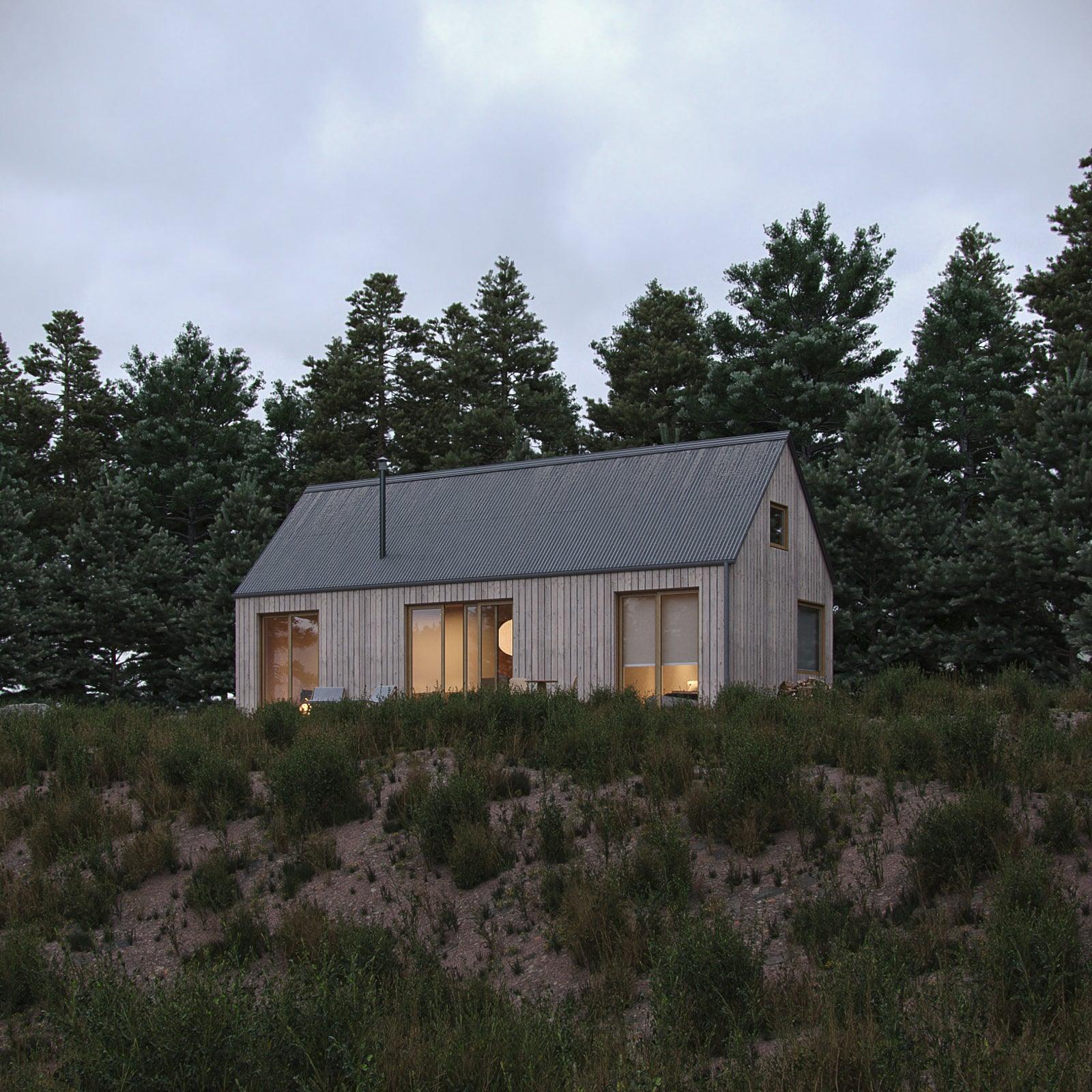 Modern Loft Barnhouse - Den