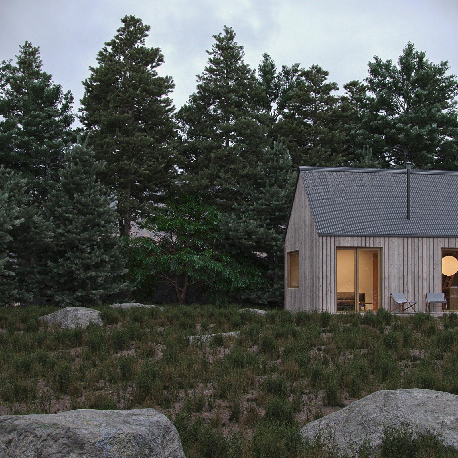 Modern Loft Barnhouse - Den