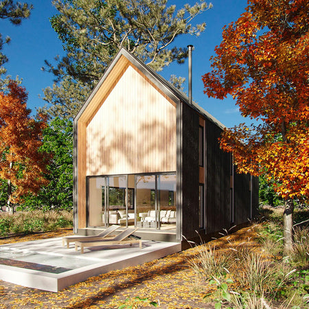 Alpine 2.2 - Download Small House Plans - Den