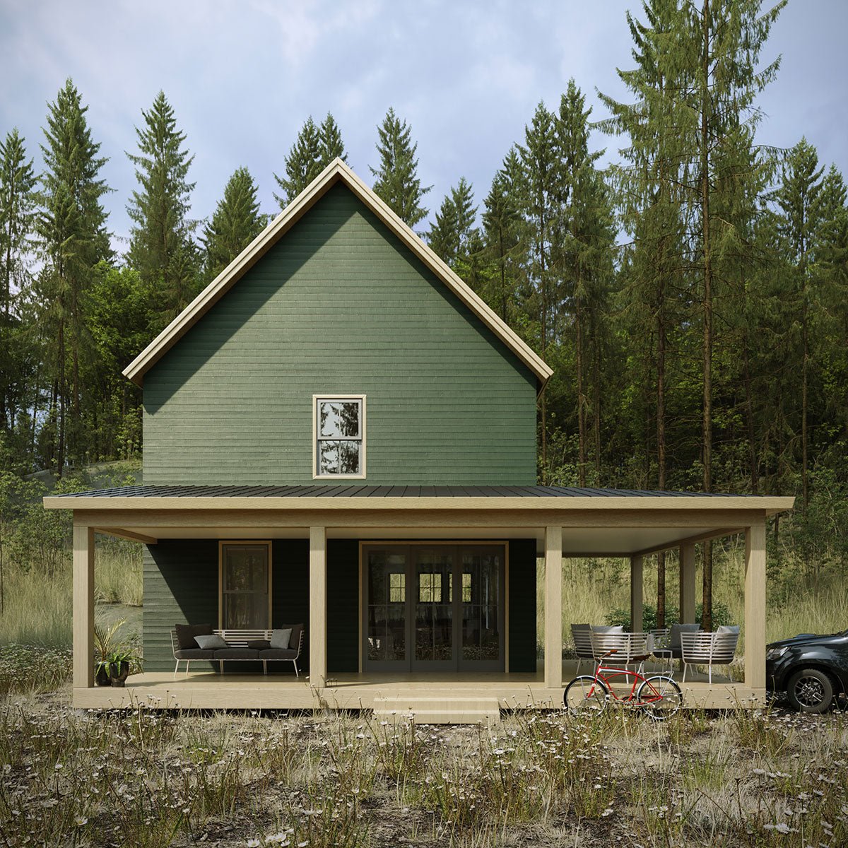 Eastern Farmhouse - Den