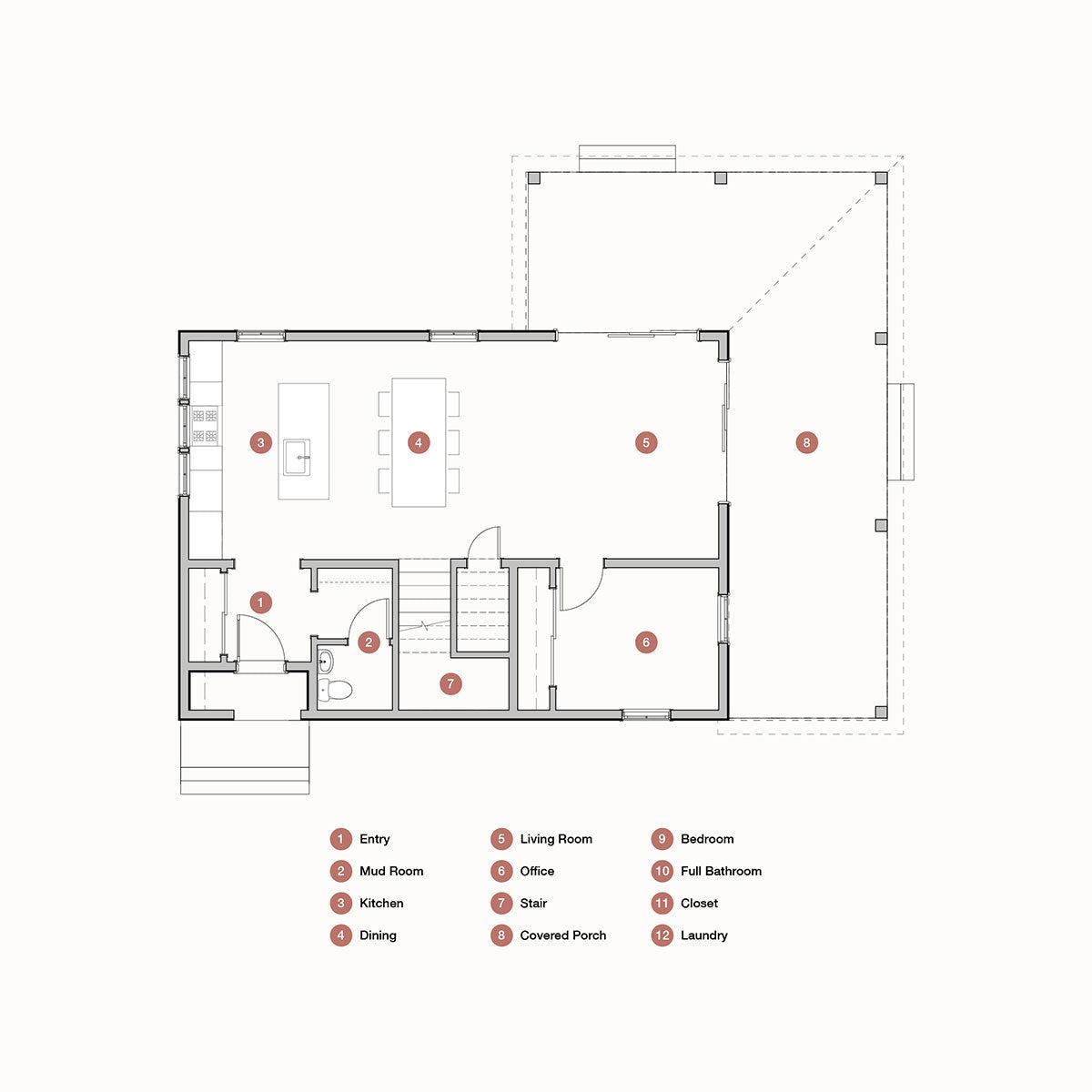 Eastern Farmhouse - Den