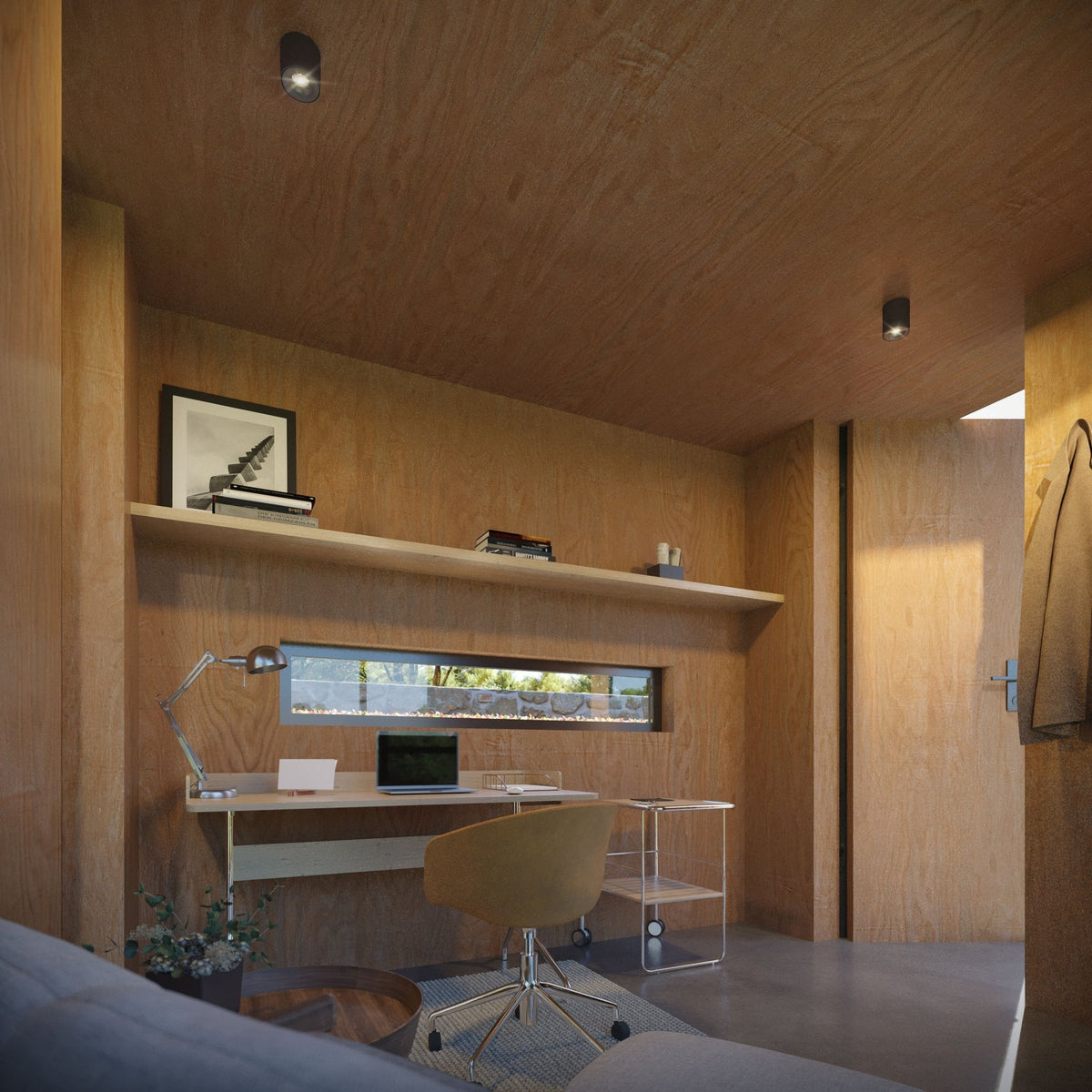 Set Den Studio The DEN Studio - Download Modern Backyard Office Plans - DEN – Den